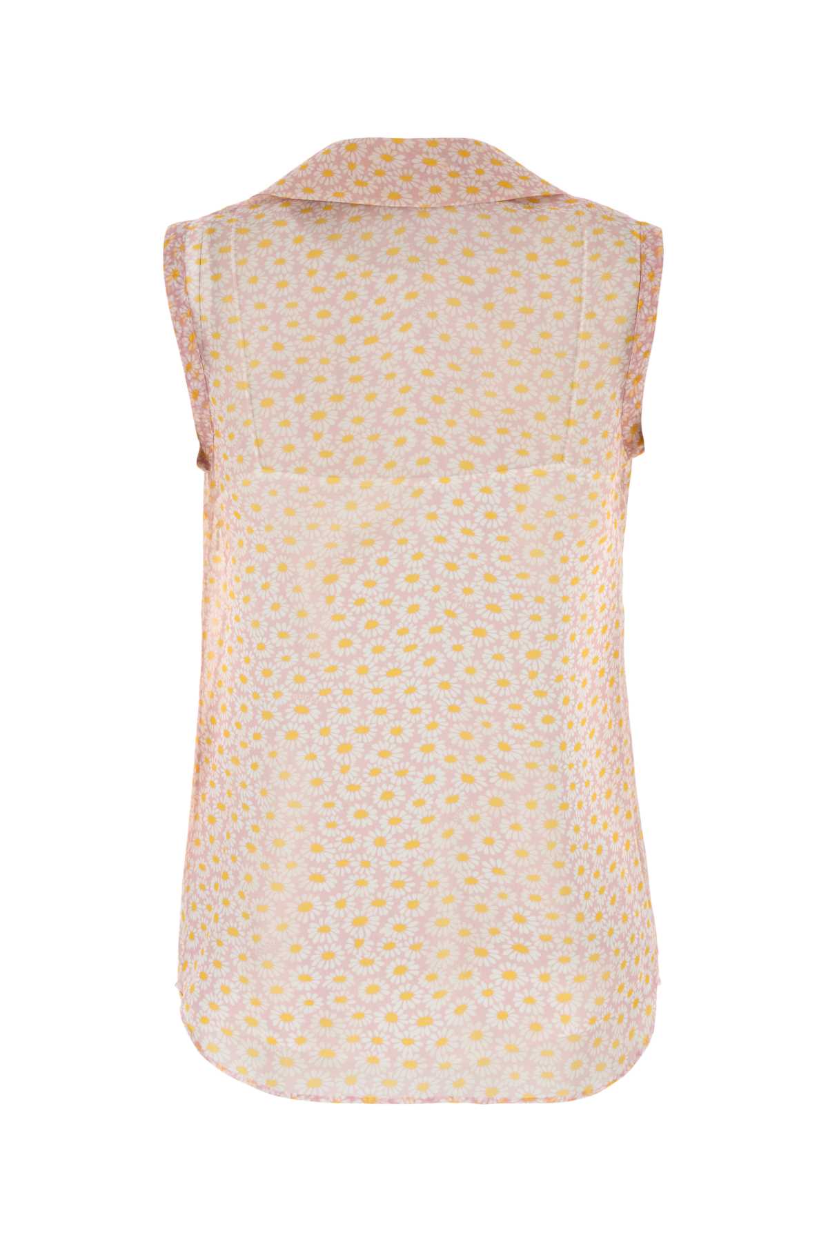 Gucci Women Printed Crepe Shirt DestGlow