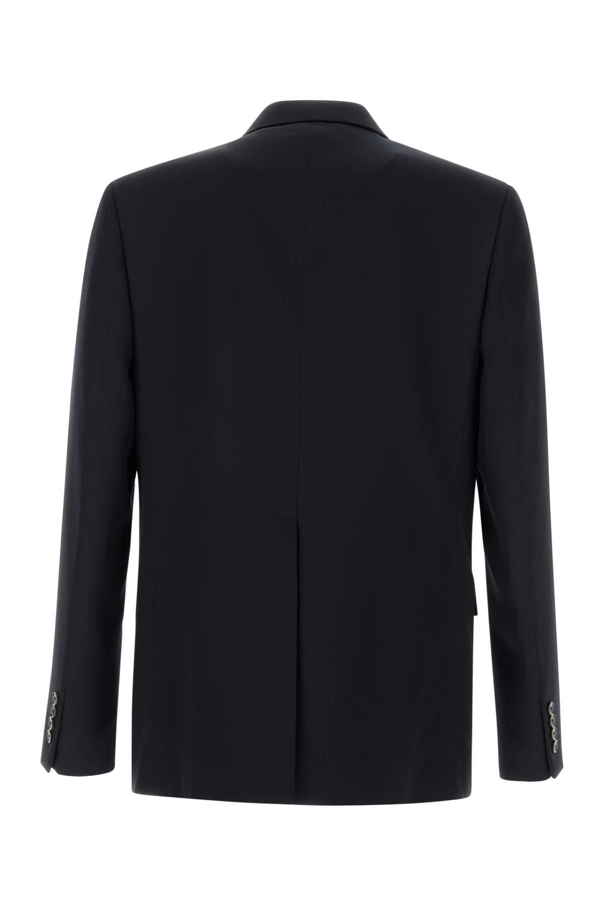 Gucci Men Midnight Blue Wool Blazer DestGlow