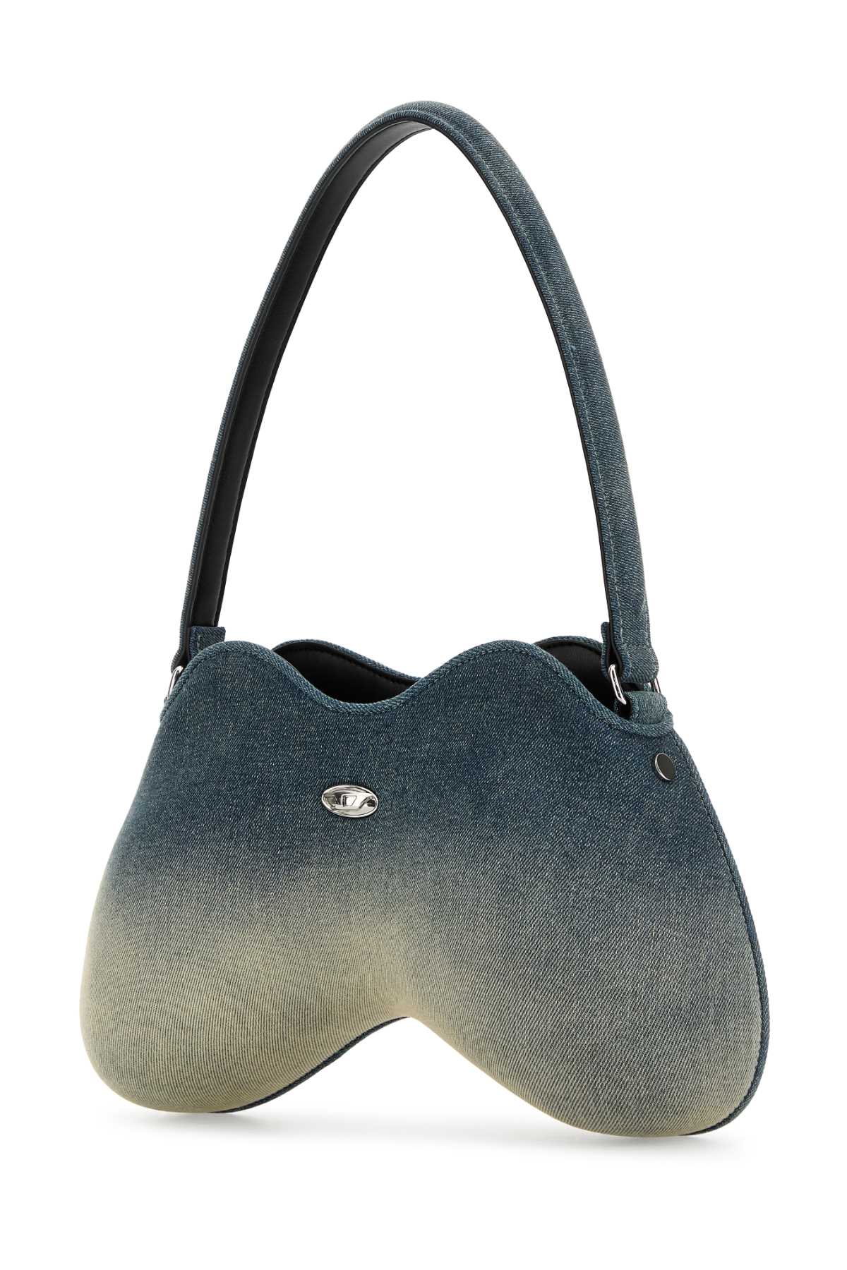 Diesel Women Denim Double-D Shoulder Bag