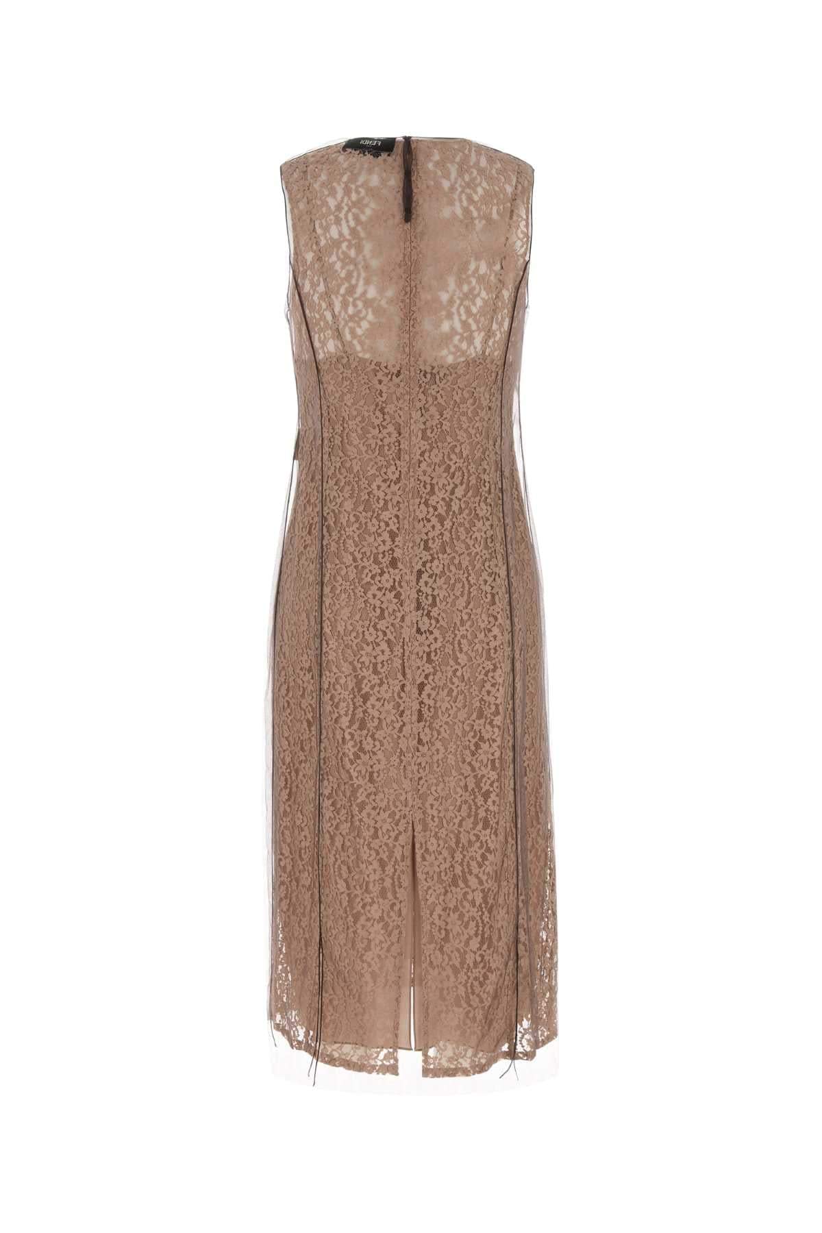 Fendi Women Biscuit Lace Dress DestGlow