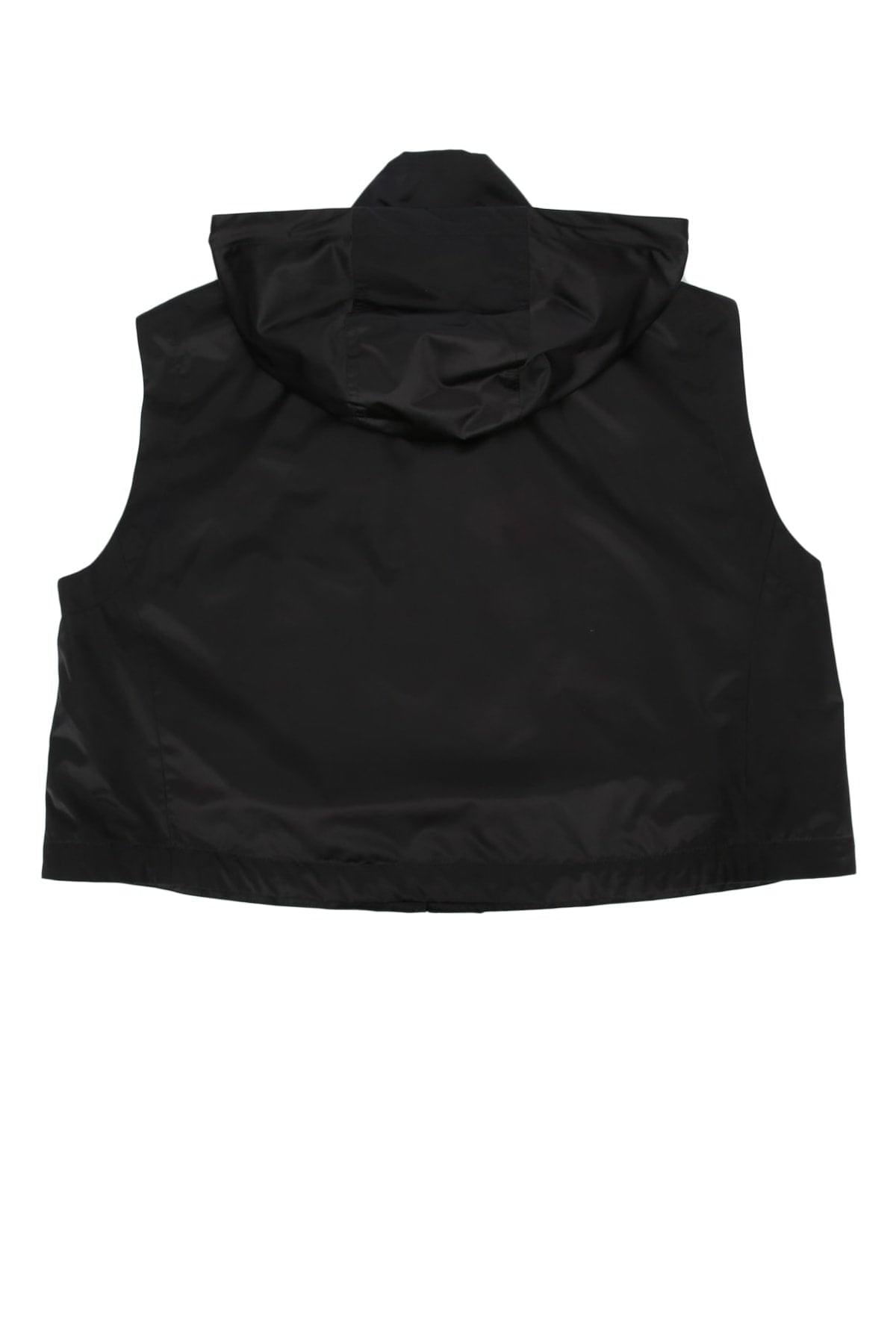 Fendi Women Leisure Hooded Vest Logo DestGlow