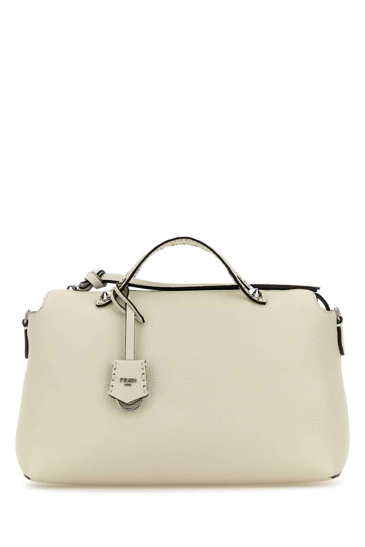 Fendi Women Ivory Leather Large By The Way Handbag DestGlow