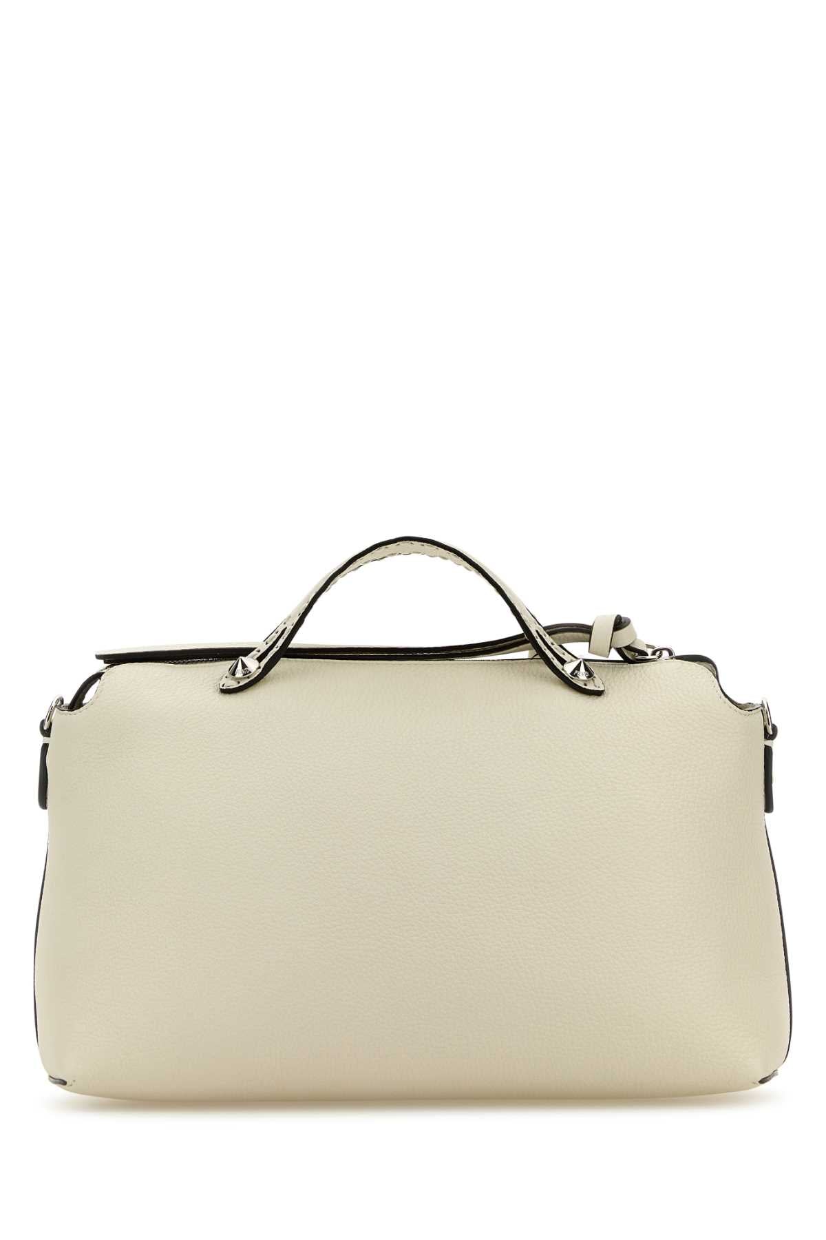 Fendi Women Ivory Leather Large By The Way Handbag DestGlow