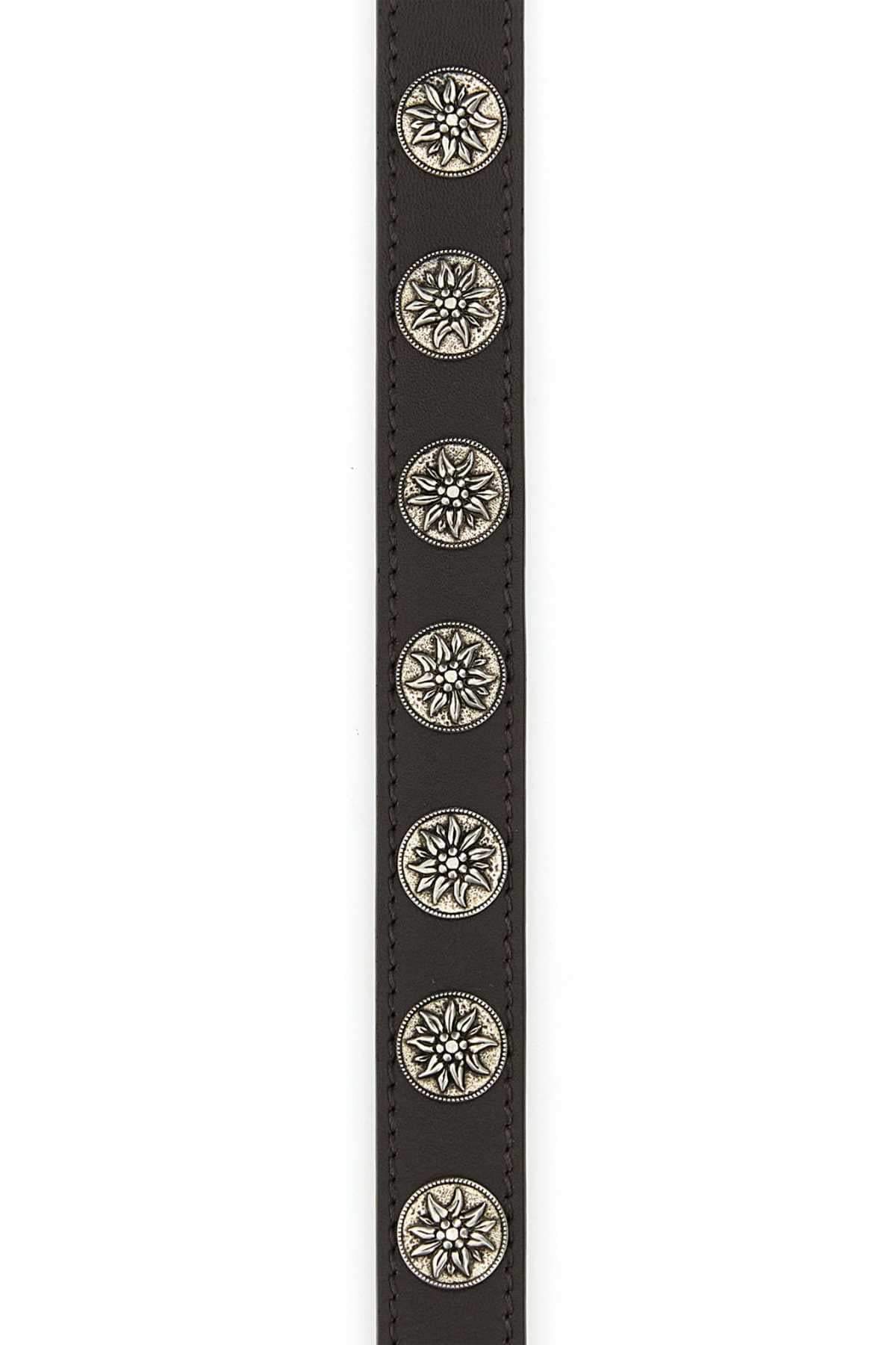 Prada Women Chocolate Leather Belt DestGlow