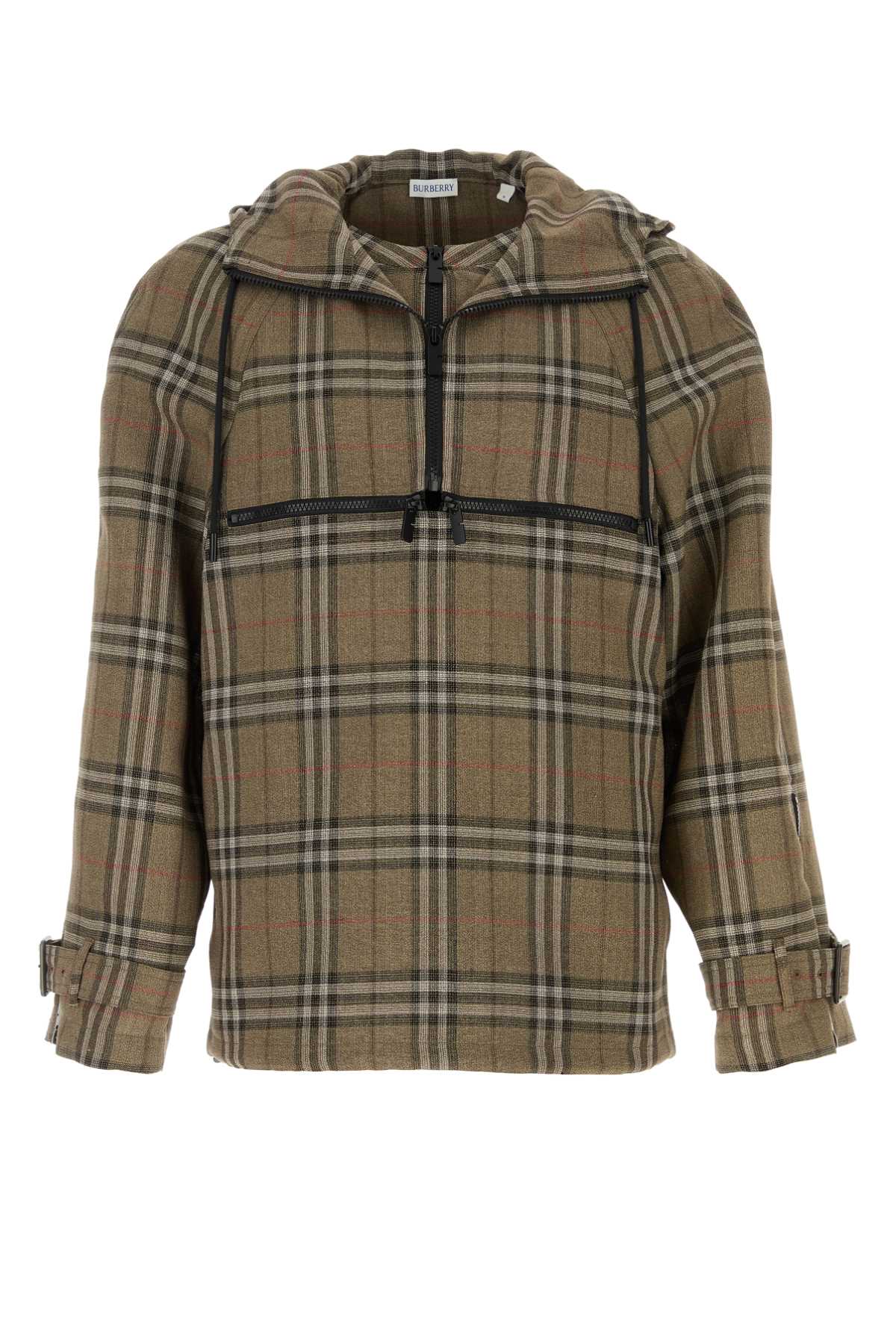 Burberry Men Embroidered Viscose Blend Sweatshirt DestGlow