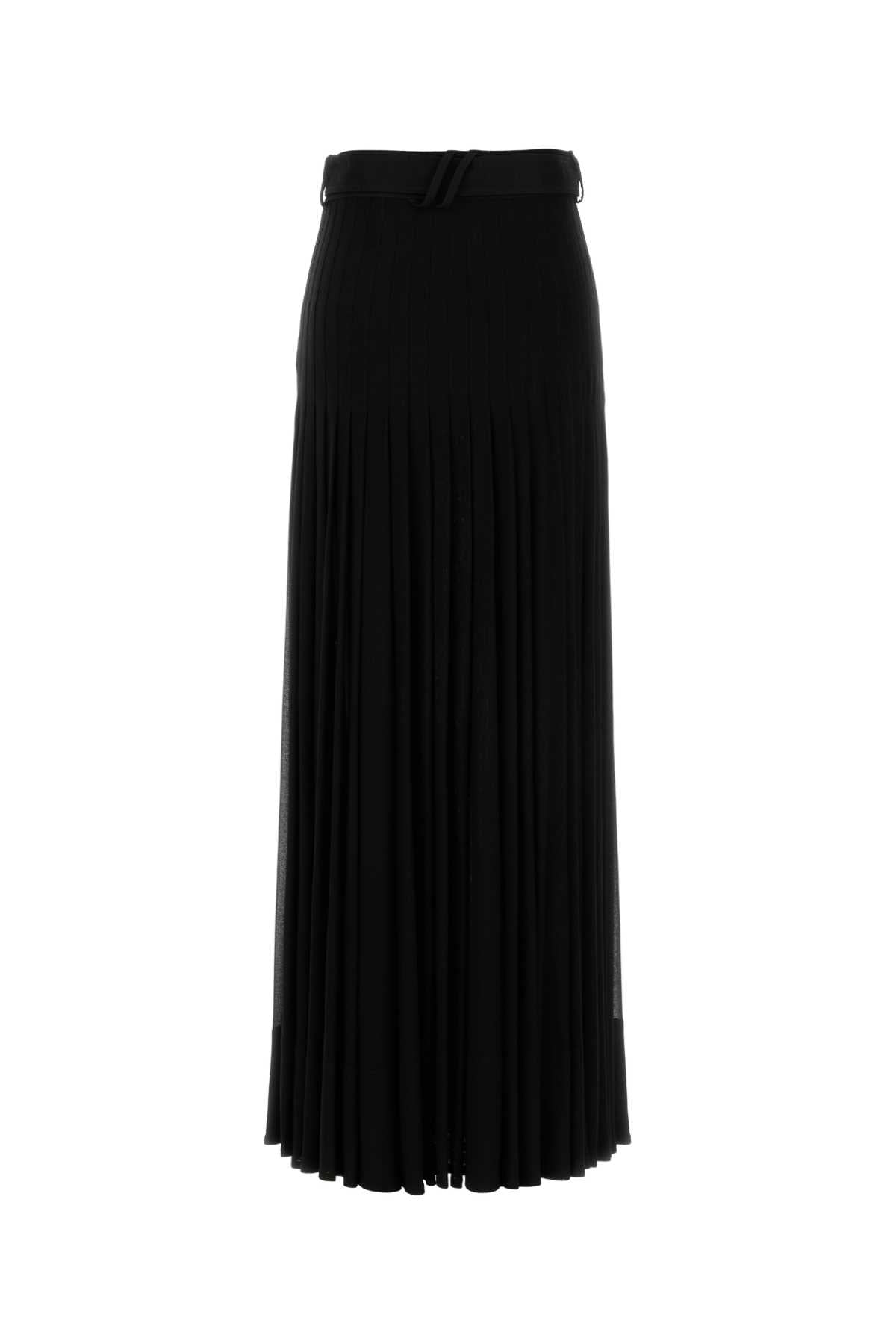 Burberry Women Black Crepe Skirt DestGlow