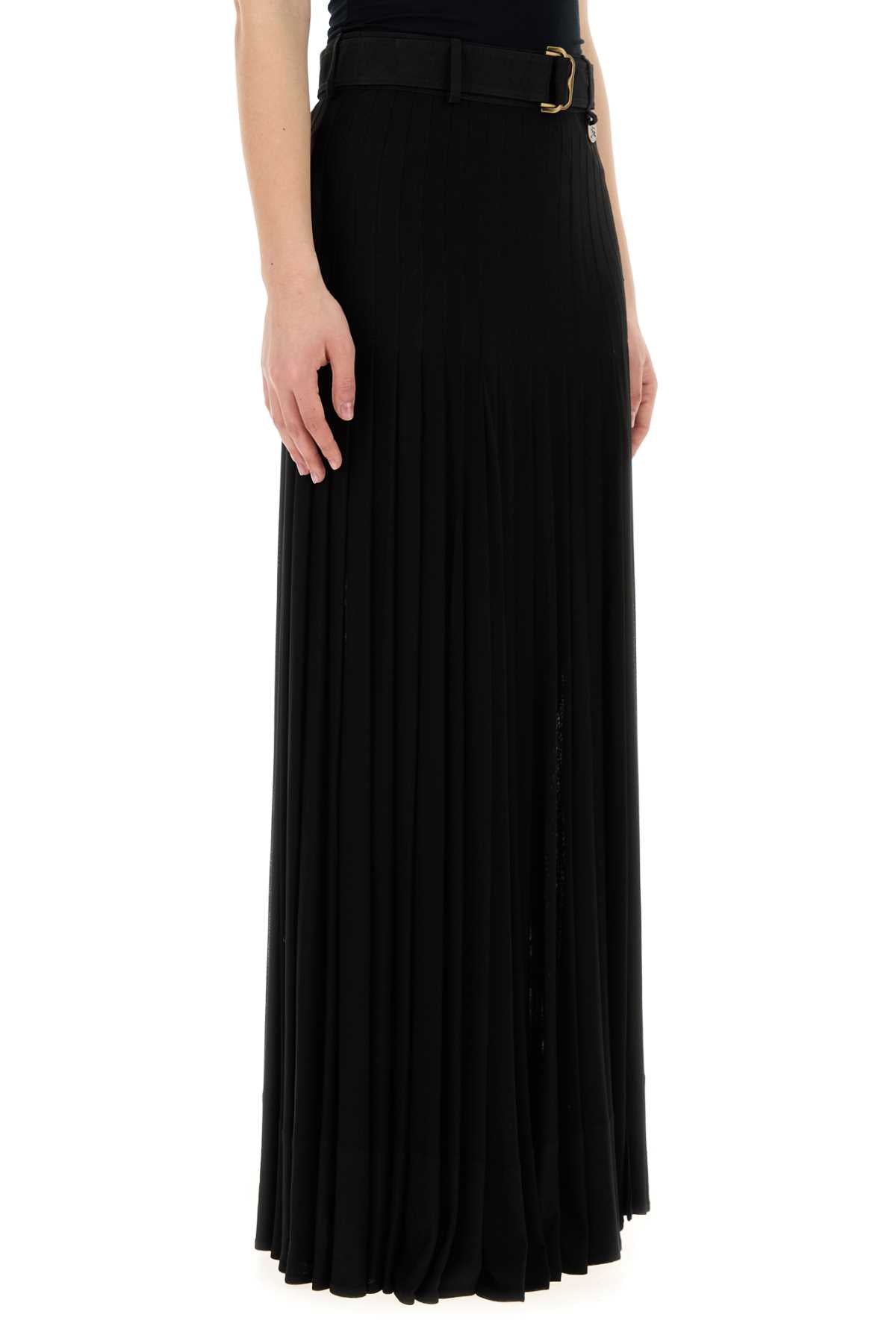 Burberry Women Black Crepe Skirt DestGlow