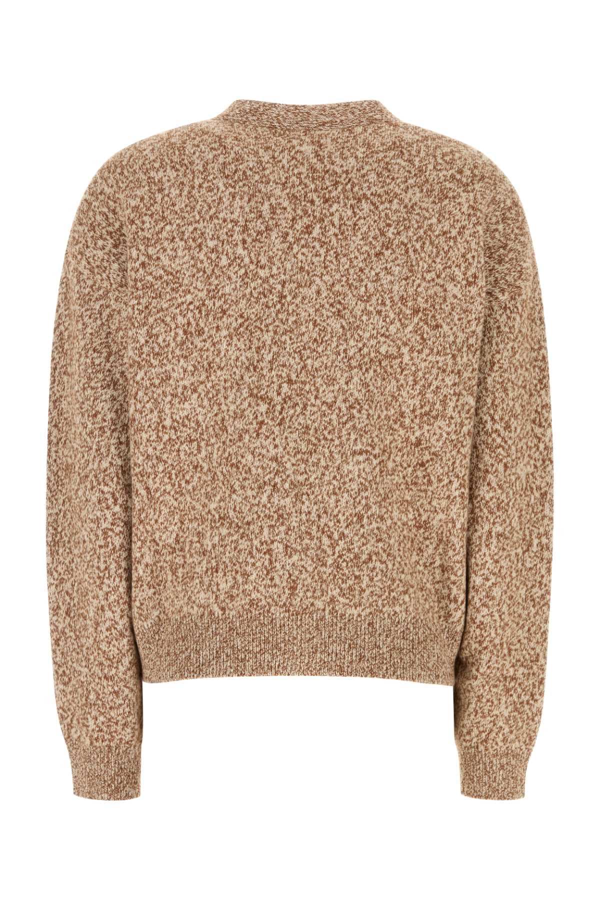 Versace Women Two-Tone Wool Blend Cardigan DestGlow