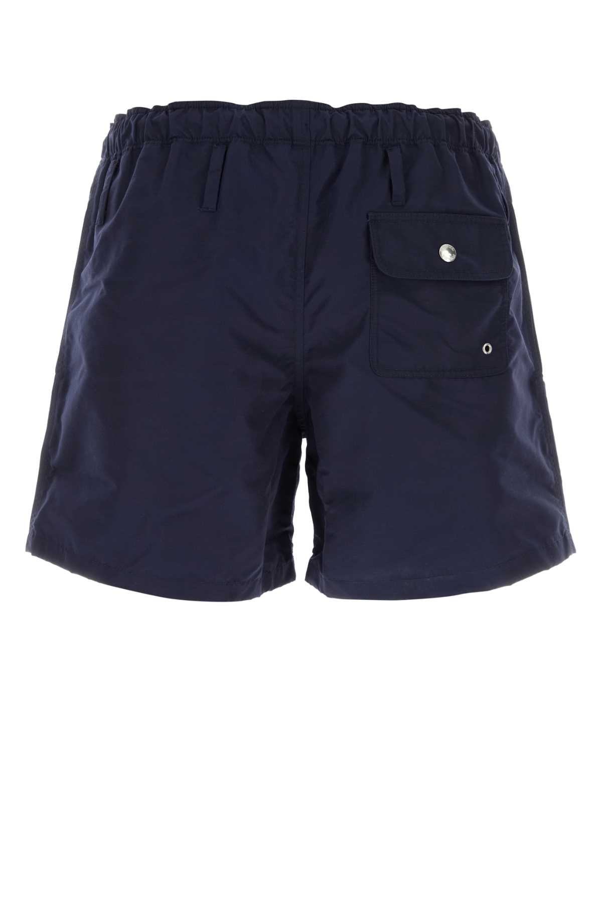 Prada Men Navy Blue Nylon Swimming Shorts DestGlow