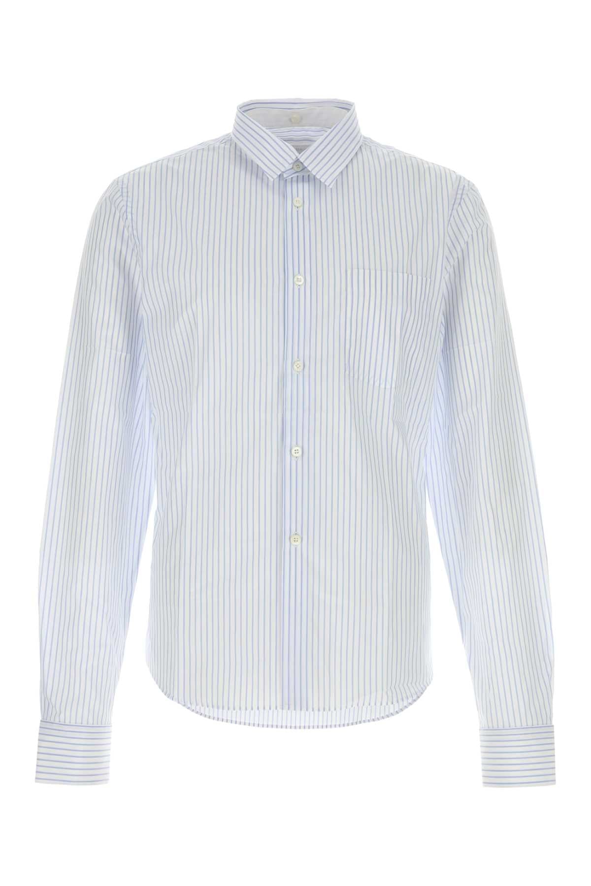 Prada Men Embroidered Poplin Shirt DestGlow