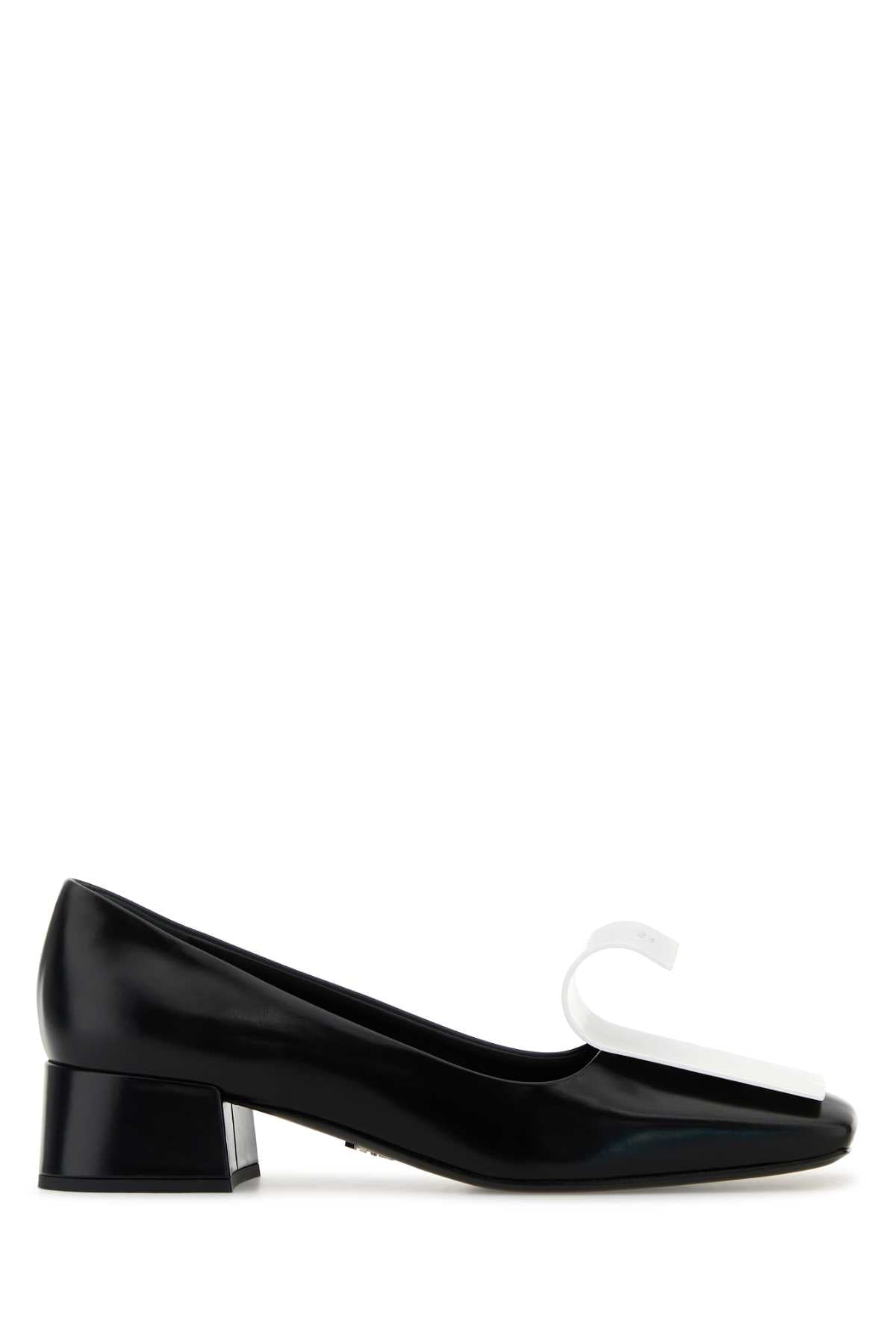 Prada Women Two-Tone Leather Pumps DestGlow