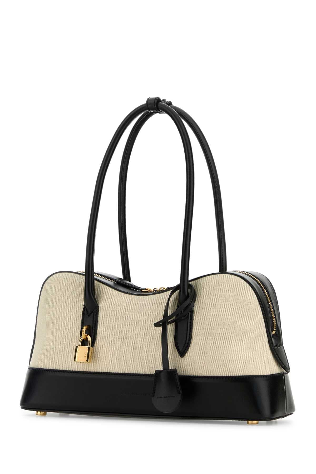 Stella Mccartney Women Sand Canvas Ryder Shoulder Bag by Luosophy