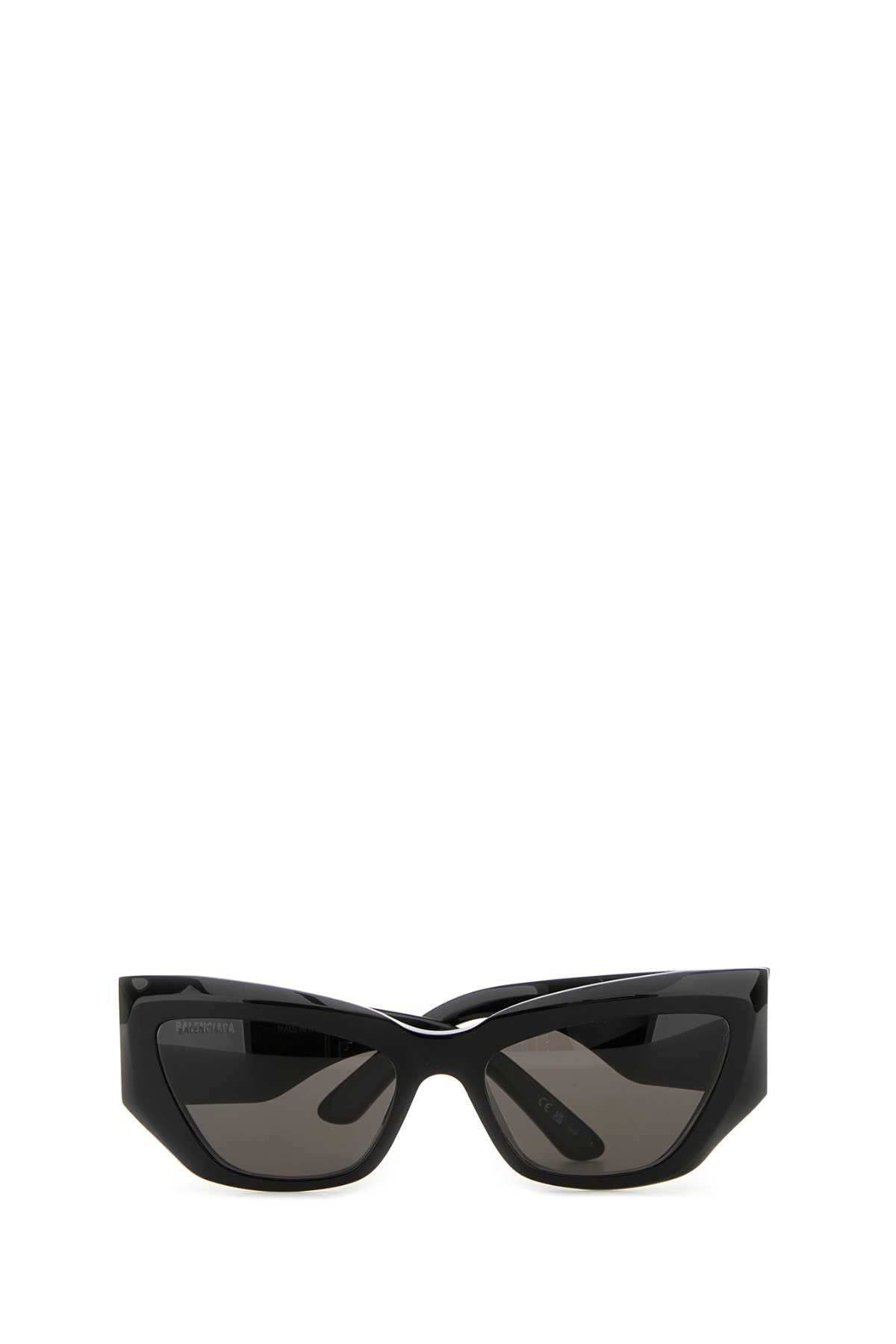 Balenciaga Women Black Acetate Signature Butterfly Sunglasses DestGlow
