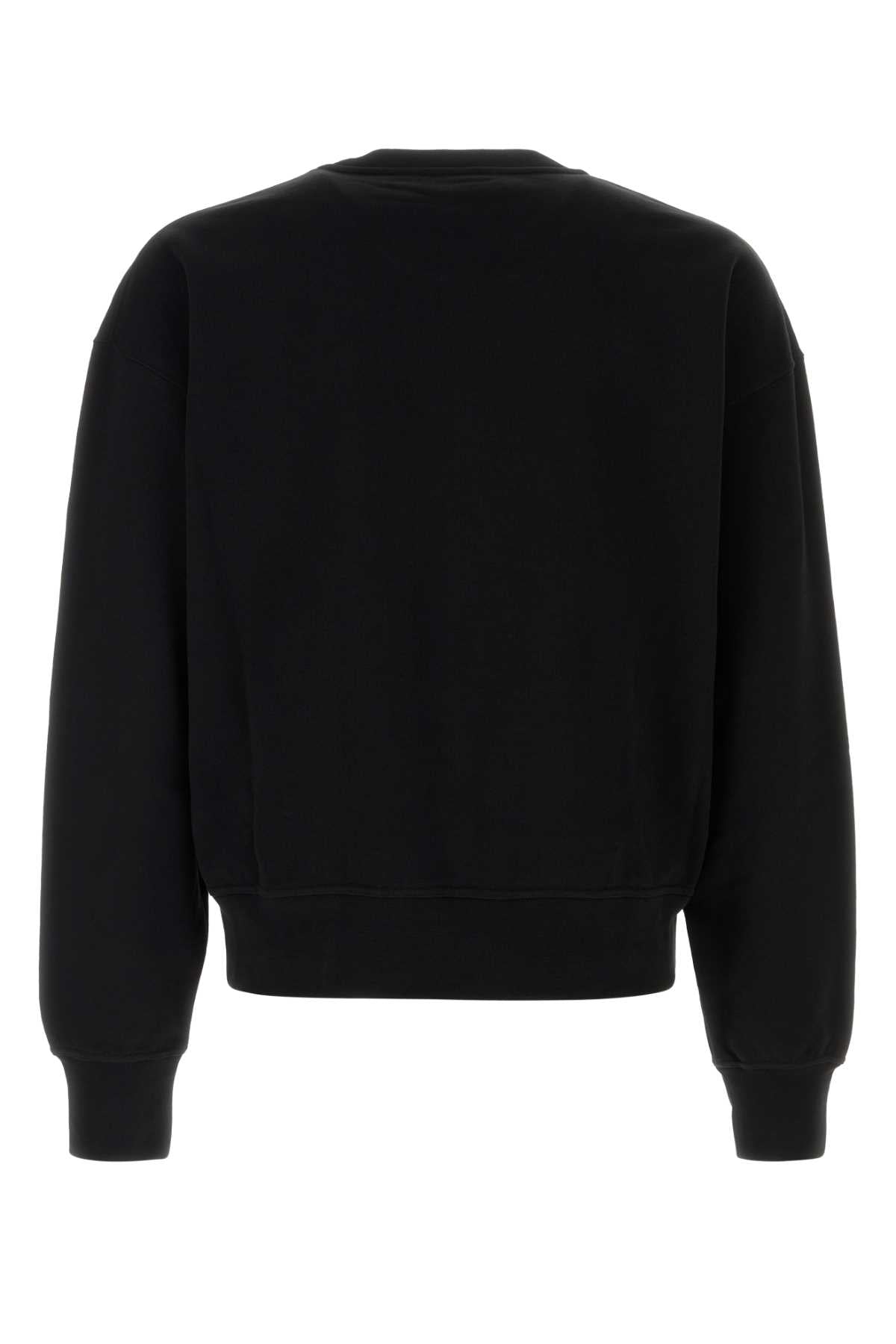 Alexander Mcqueen Men Black Cotton Sweatshirt DestGlow