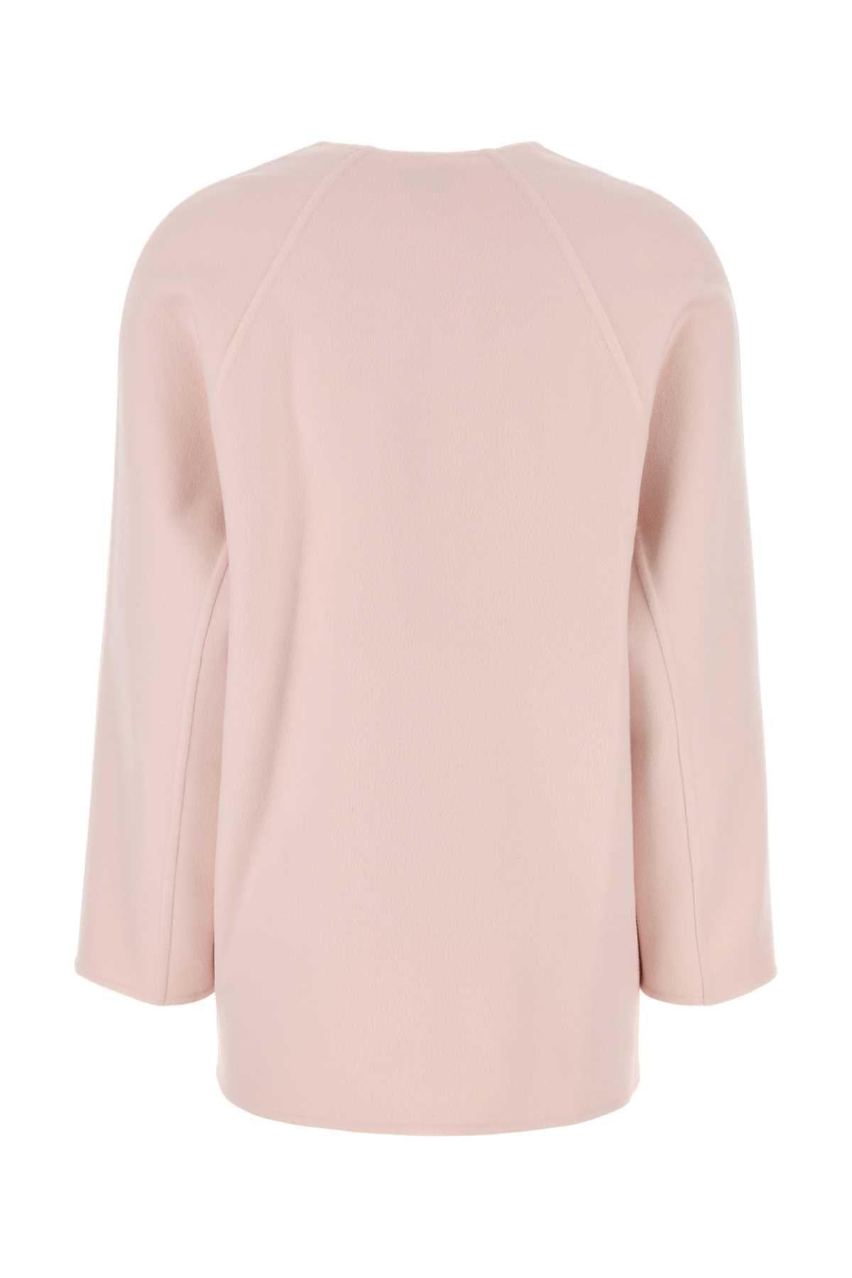 Bottega Veneta Women Pastel Pink Wool Blend Cardigan DestGlow