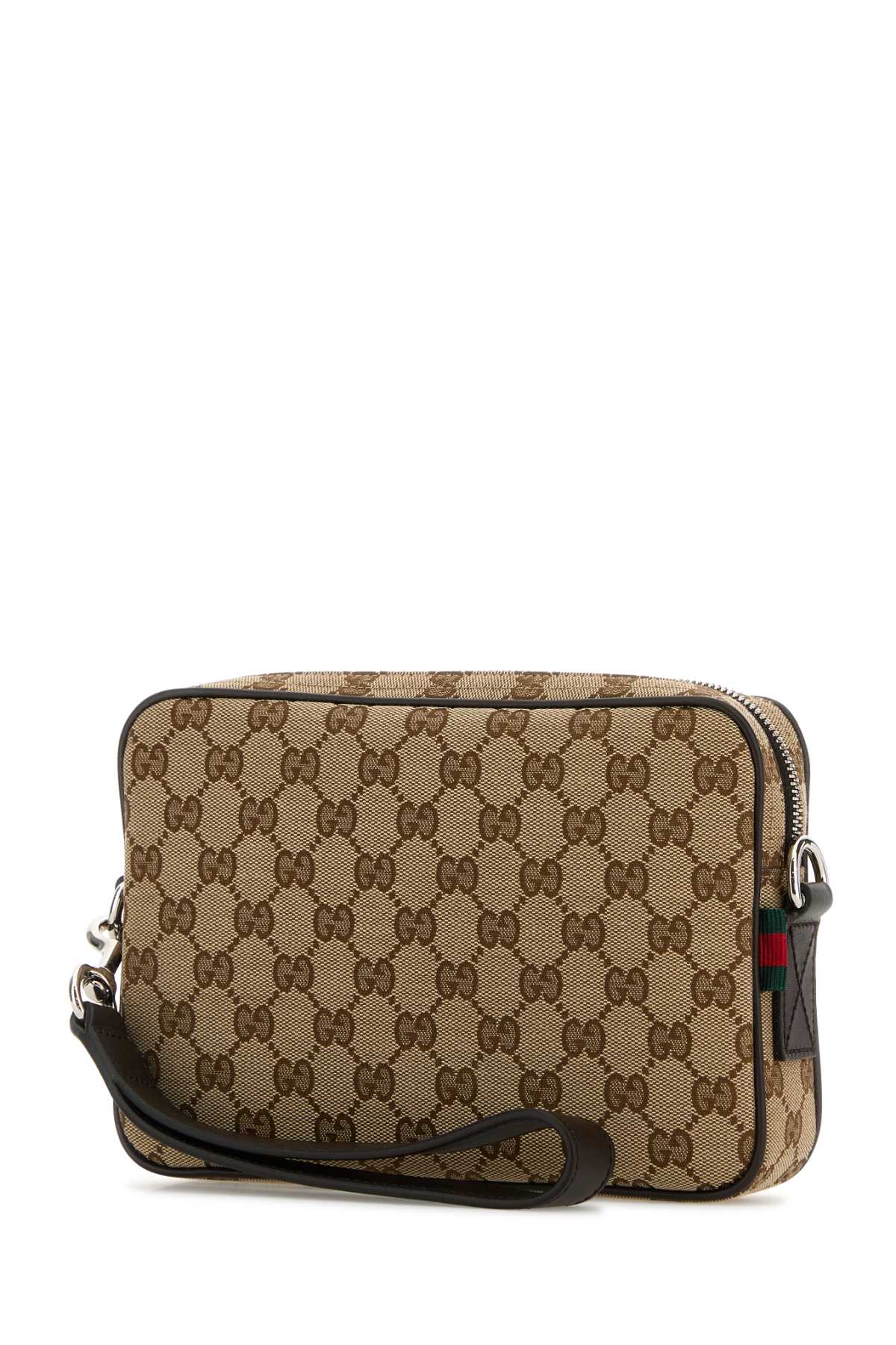 Gucci Men Gg Fabric Clutch DestGlow