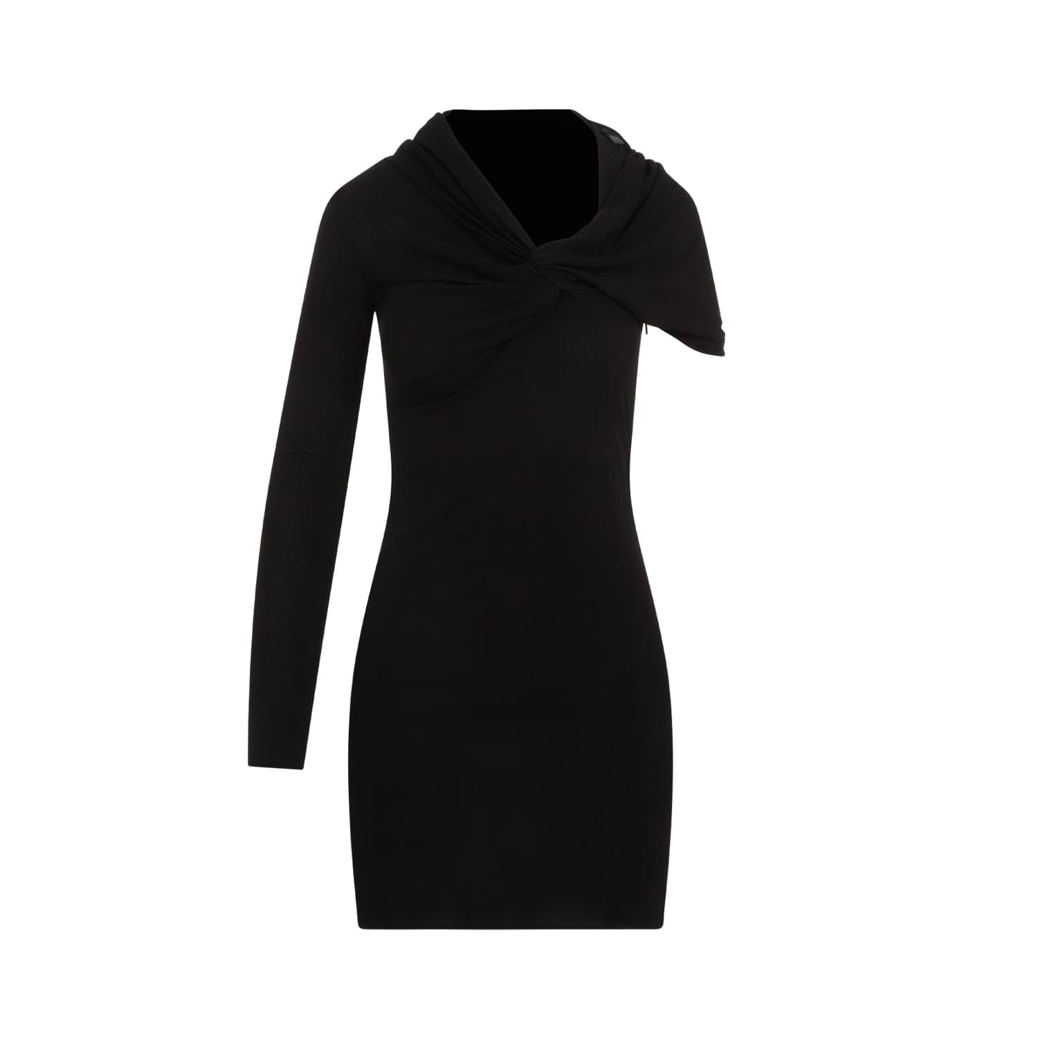 Saint Laurent Viscose Mini Dress Women DestGlow