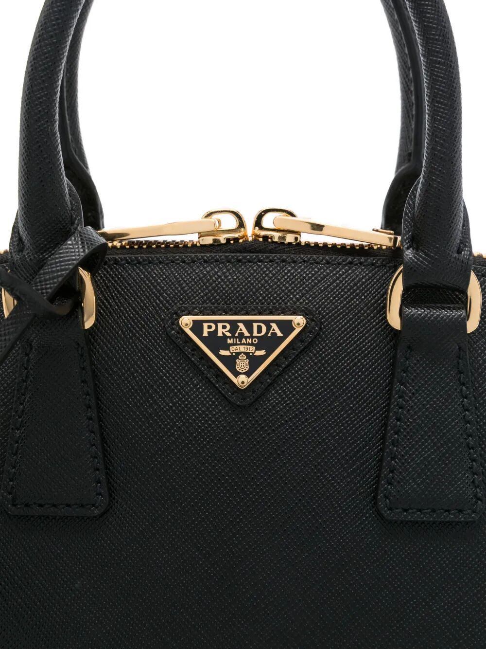 Prada Women Promenade Saffiano Leather Handbag by Luosophy