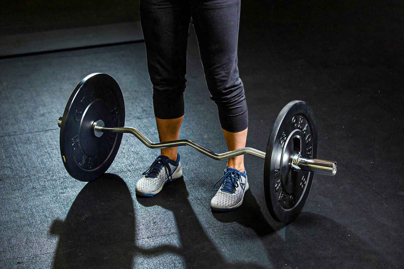 47" EZ Curl Bar by Rage Fitness