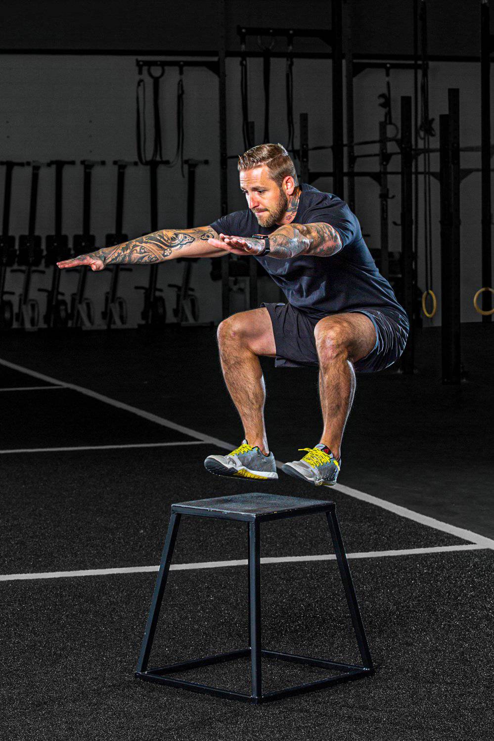 Steel Plyo Boxes – Heavy-Duty Plyometric Jump Platforms with Anti-Slip Rubber Top – Available in 12", and 18" Heights – Stackable, Stable, Built for Strength and Conditioning DestGlow