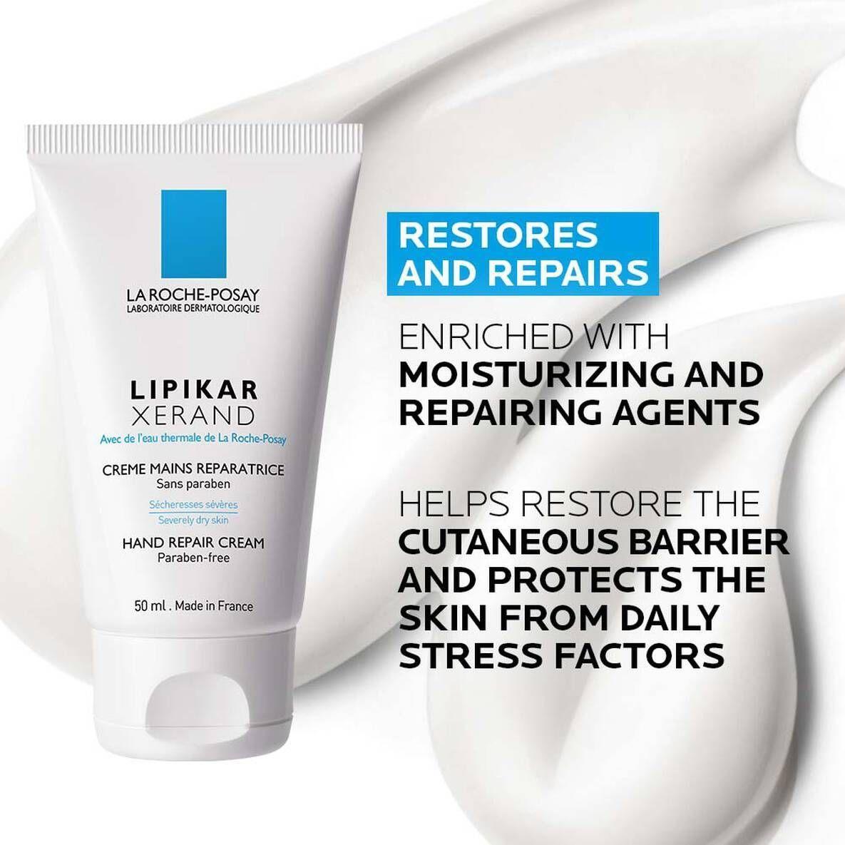 La Roche-Posay Lipikar Xerand Repairing Hand Cream 50 ml by Pasteur Pharmacy