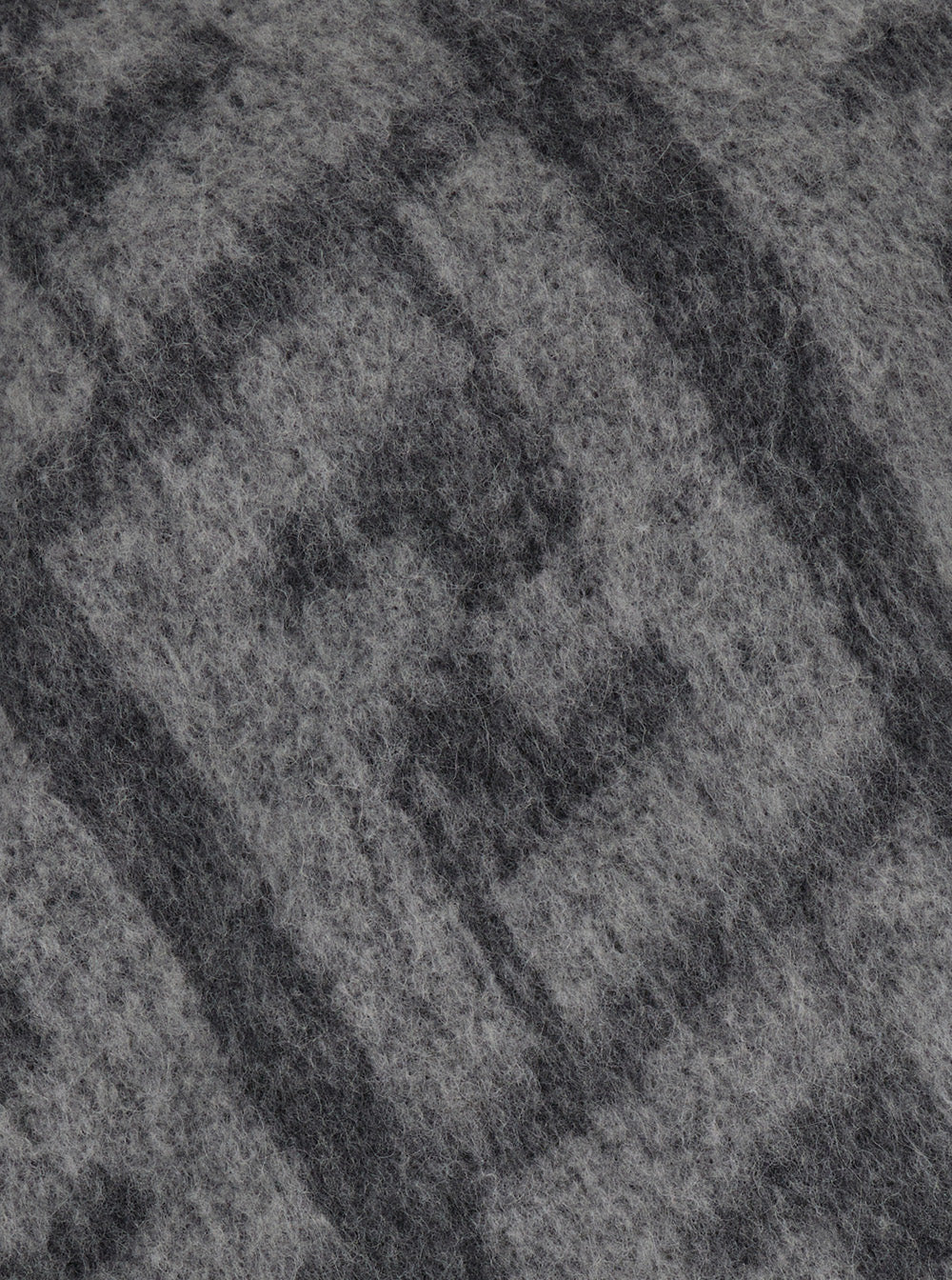 Fendi Men Grey Sweater With Jacquard Ff Motif In Wool Man by Luosophy