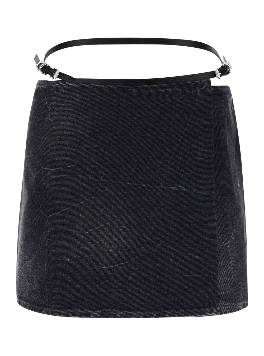 Givenchy Women Voyou Denim Skirt