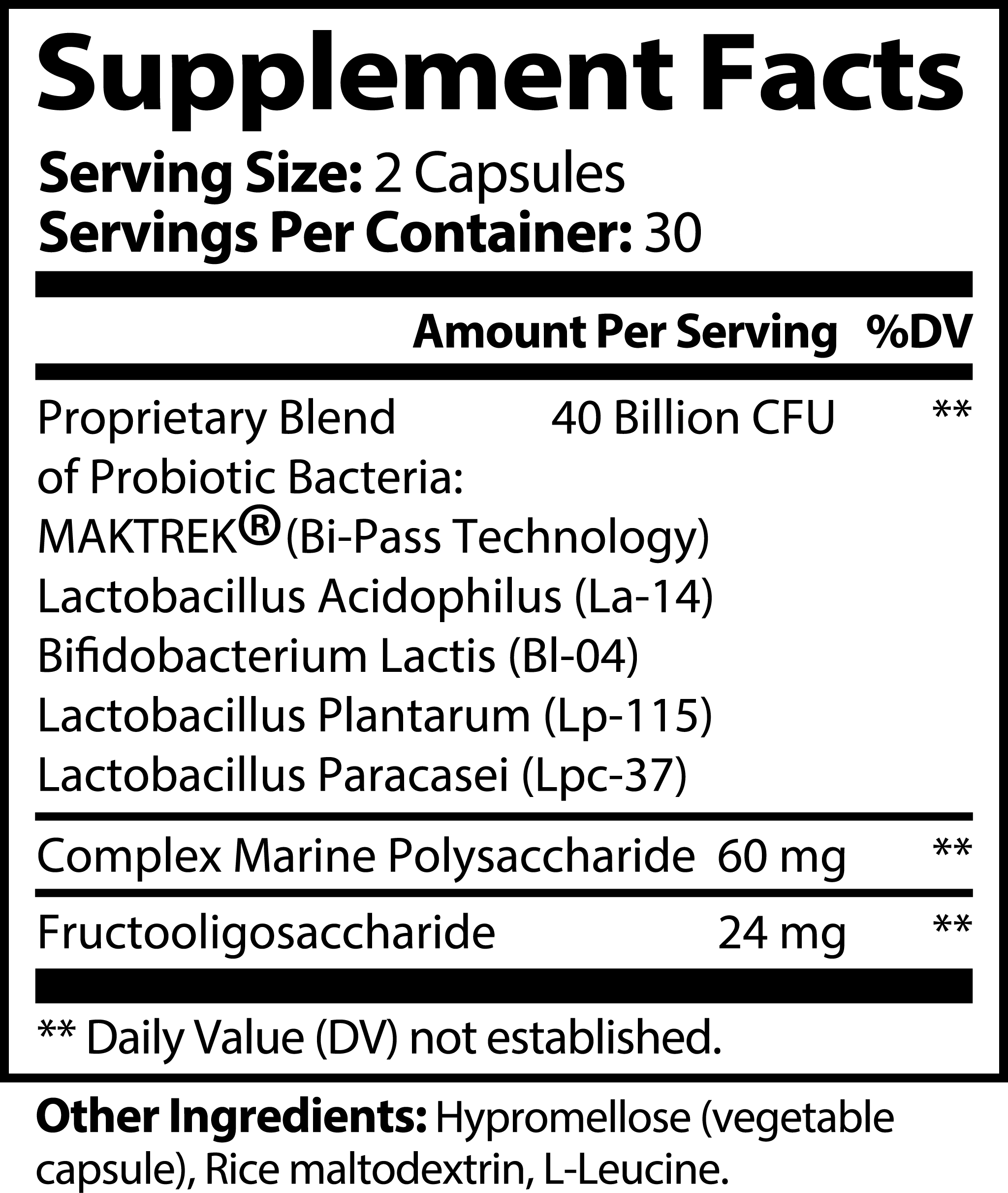 Probiotic 40 Billion with Prebiotics, 60 ct. by Minimo Nutrition