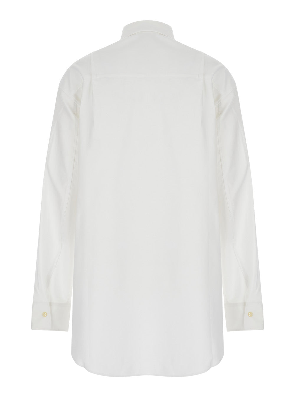 The Andamane Women White Shirt With Buttons In Cotton Blend Woman