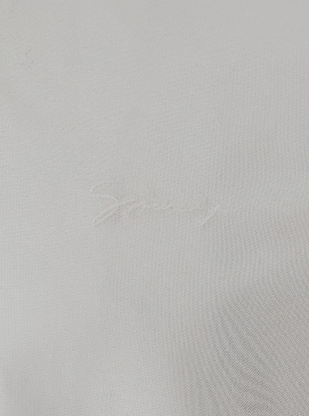 Givenchy Men White Shirt With Logo Embroidered On The Front In Cotton Man DestGlow