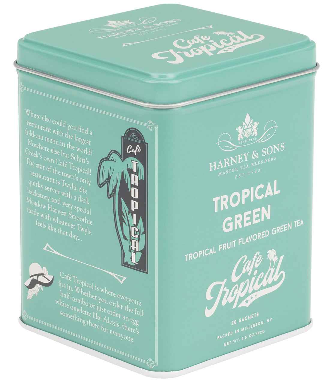 Tropical Green, Tin of 20 Sachets