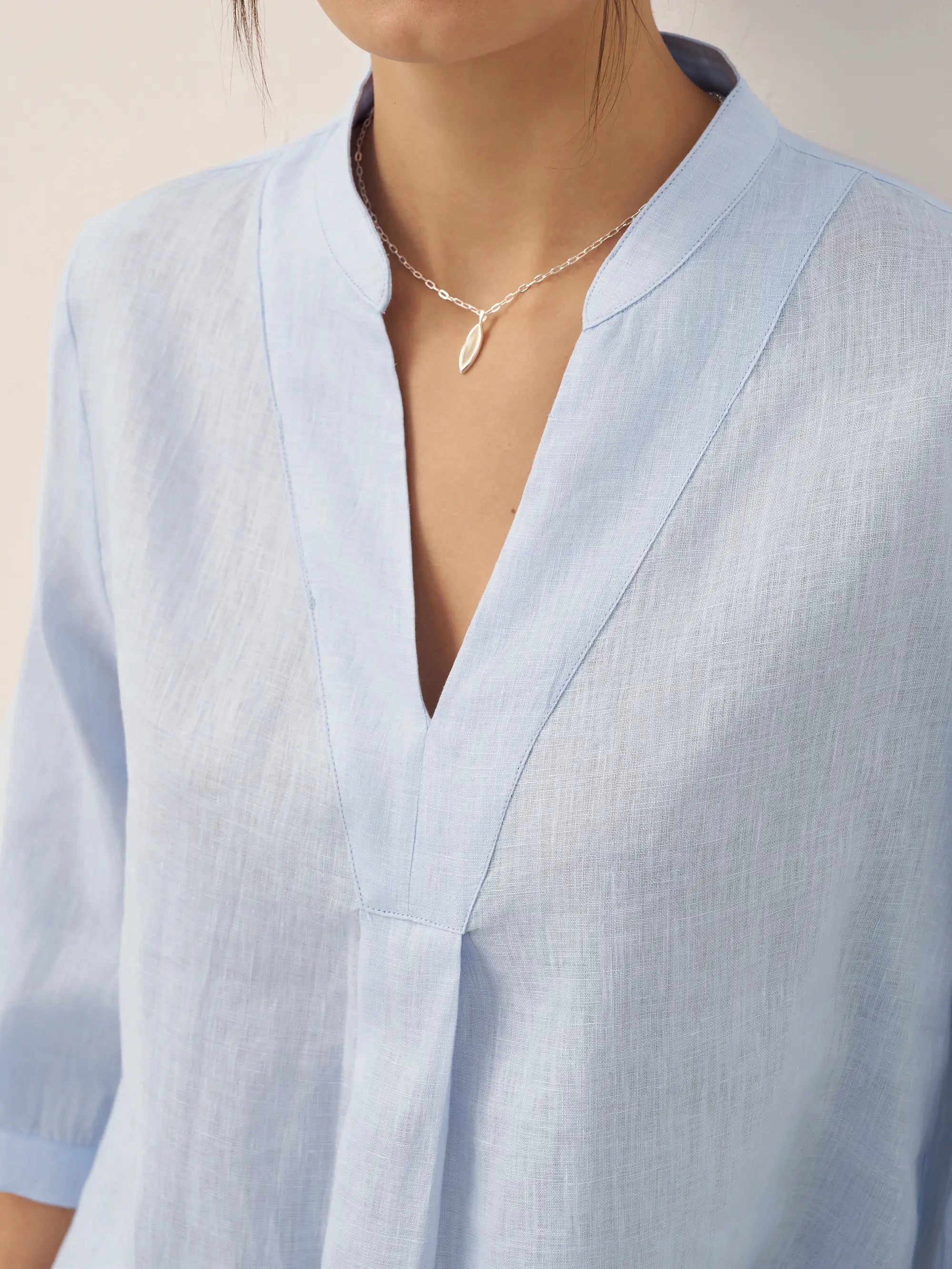 100% Linen Dress Shirt JOANNA DestGlow