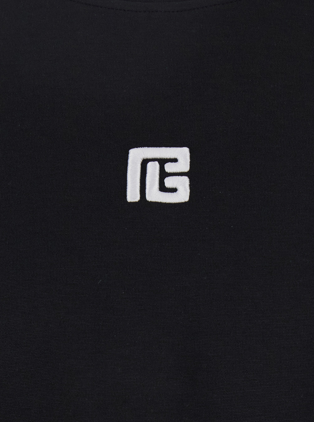 Balmain Men Black Crewneck T-Shirt With Logo Print On The Front In Cotton Man DestGlow