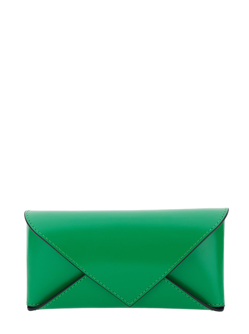 Bottega Veneta Women Green Sunglasses With Cat-Eye Design And Knot Detail On The Temples In Metal Woman by Luosophy