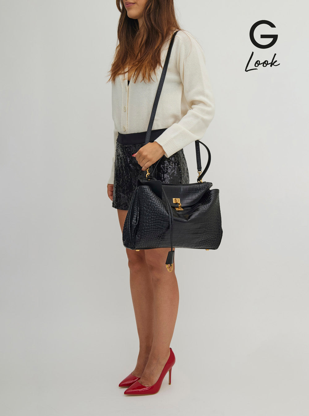 Balenciaga Women Black Handbag &