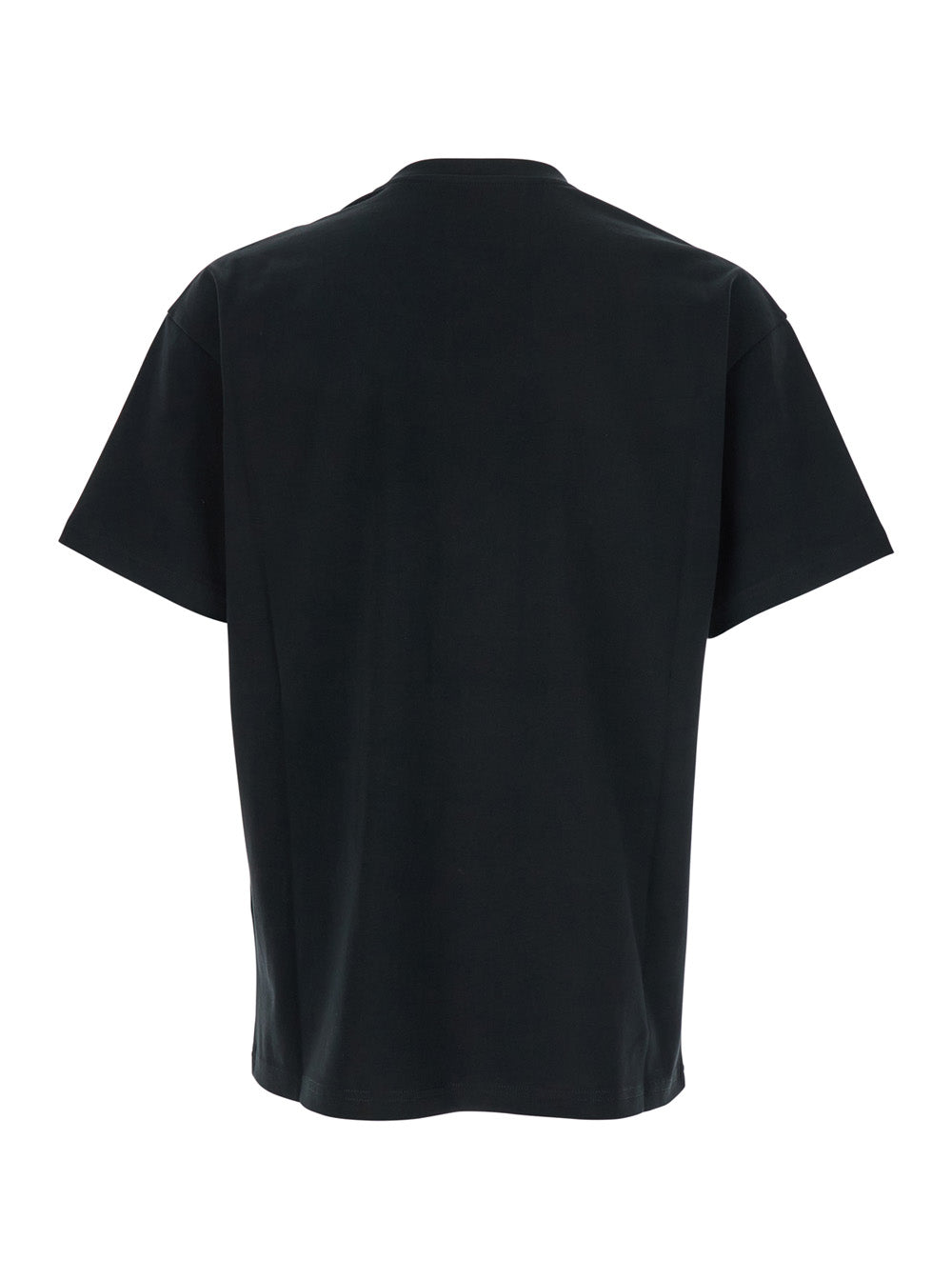 Givenchy Men Black T-Shirt "T-Shirt With Maxi Logo On The Front In Cotton" Men by Luosophy