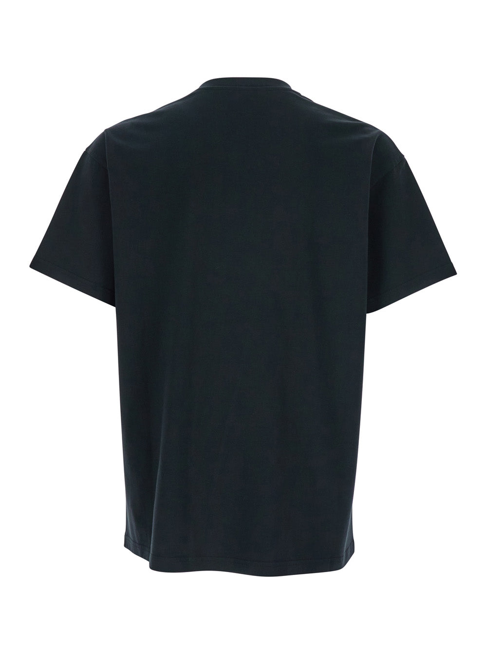 Givenchy Men Black T-Shirt With Logo Patch On The Front In Cotton For Men DestGlow