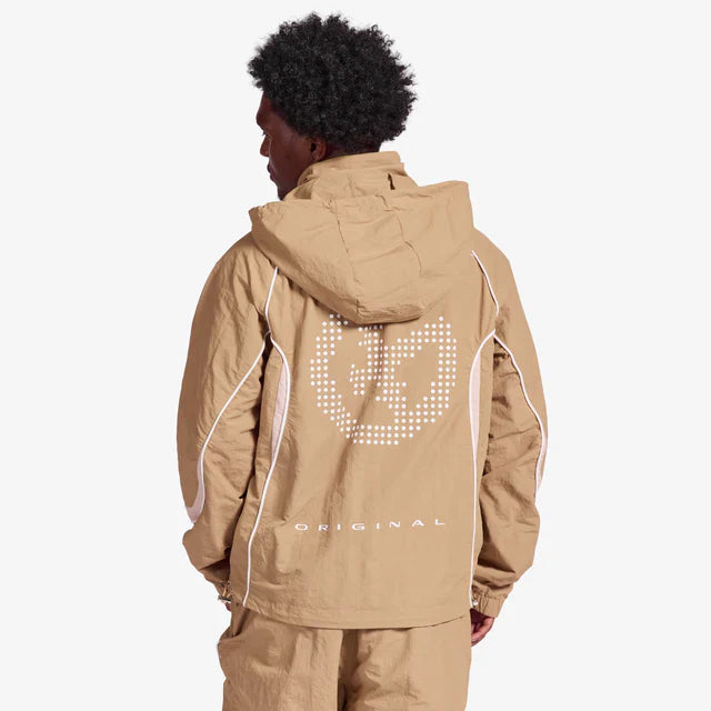 Gala Original Bando Windbreaker Jacket - Walnut by Denim Exchange