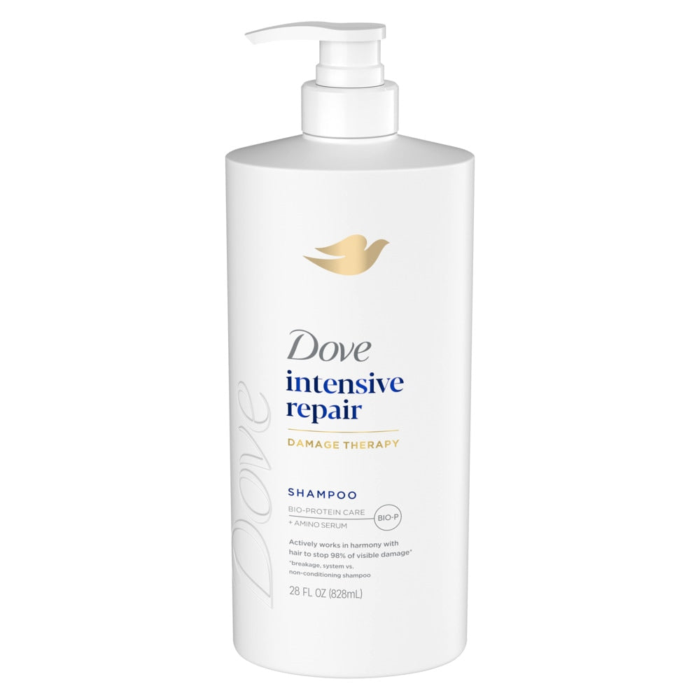Dove Intensive Repair Shampoo for Damaged Hair with Bio-Restore Complex, 28 oz (Value Size) by Pasteur Pharmacy