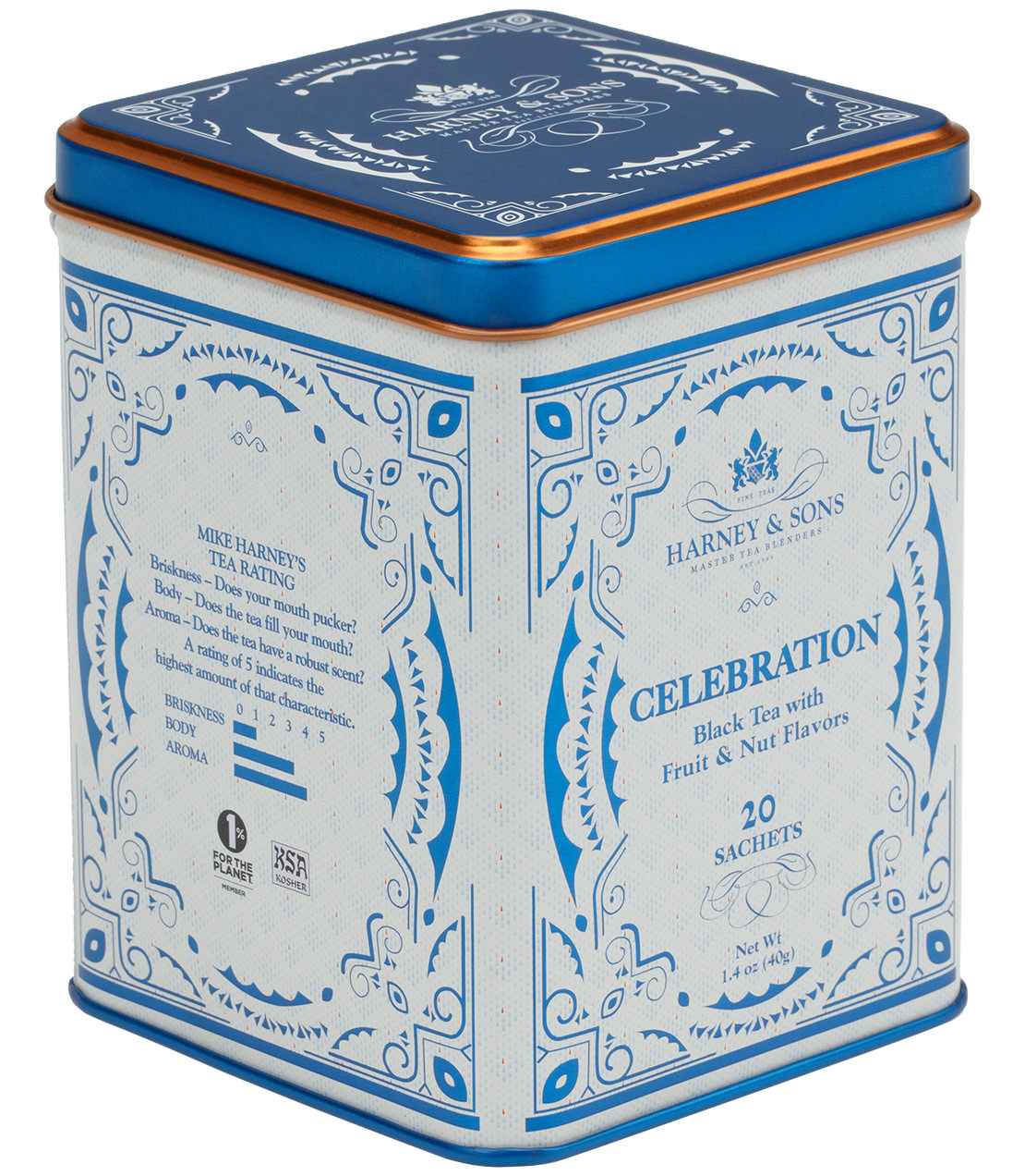 Celebration Tea, Tin of 20 Sachets