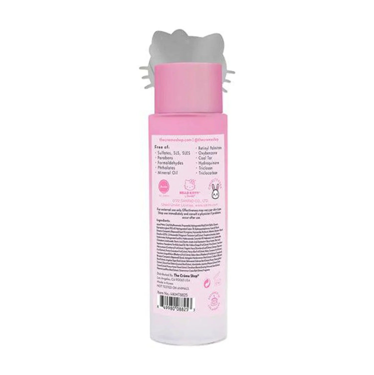 , Hello Kitty Pure Cure Strawberry Milk Toner, Klean Beauty™, 6.76 Fl. Oz. by Korean Skin Care