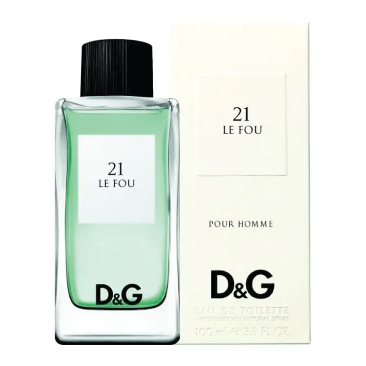 21 Le Fou By Dolce & Gabbana For Men 3.3 oz EDT Spray (Tester) by perfumesandrea