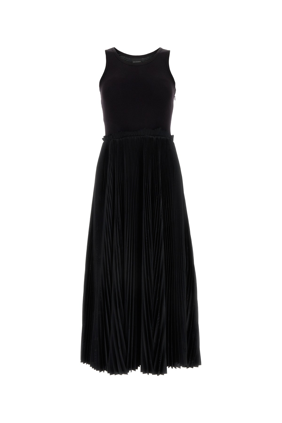 Balenciaga Women Tanktop Pleat Dress DestGlow