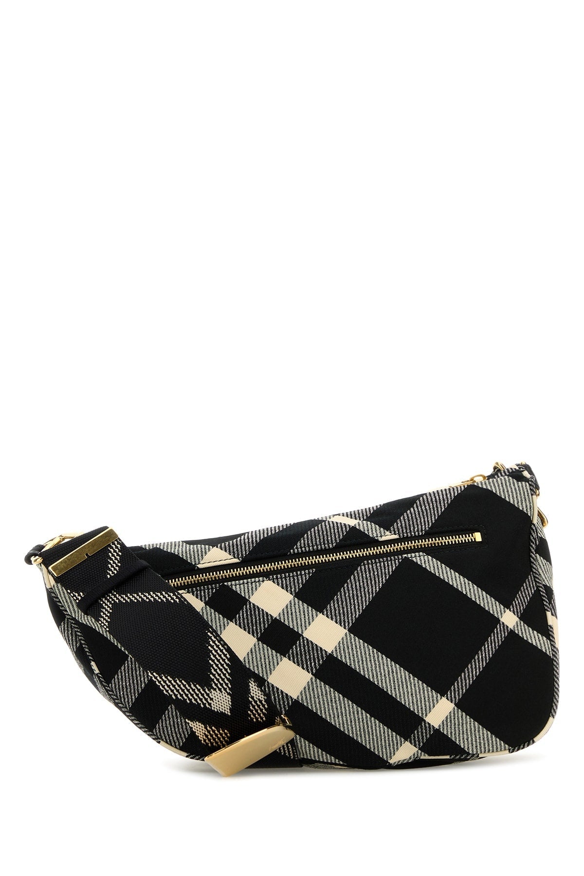 Burberry Women Embroidered Fabric Medium Shield Crossbody Bag DestGlow