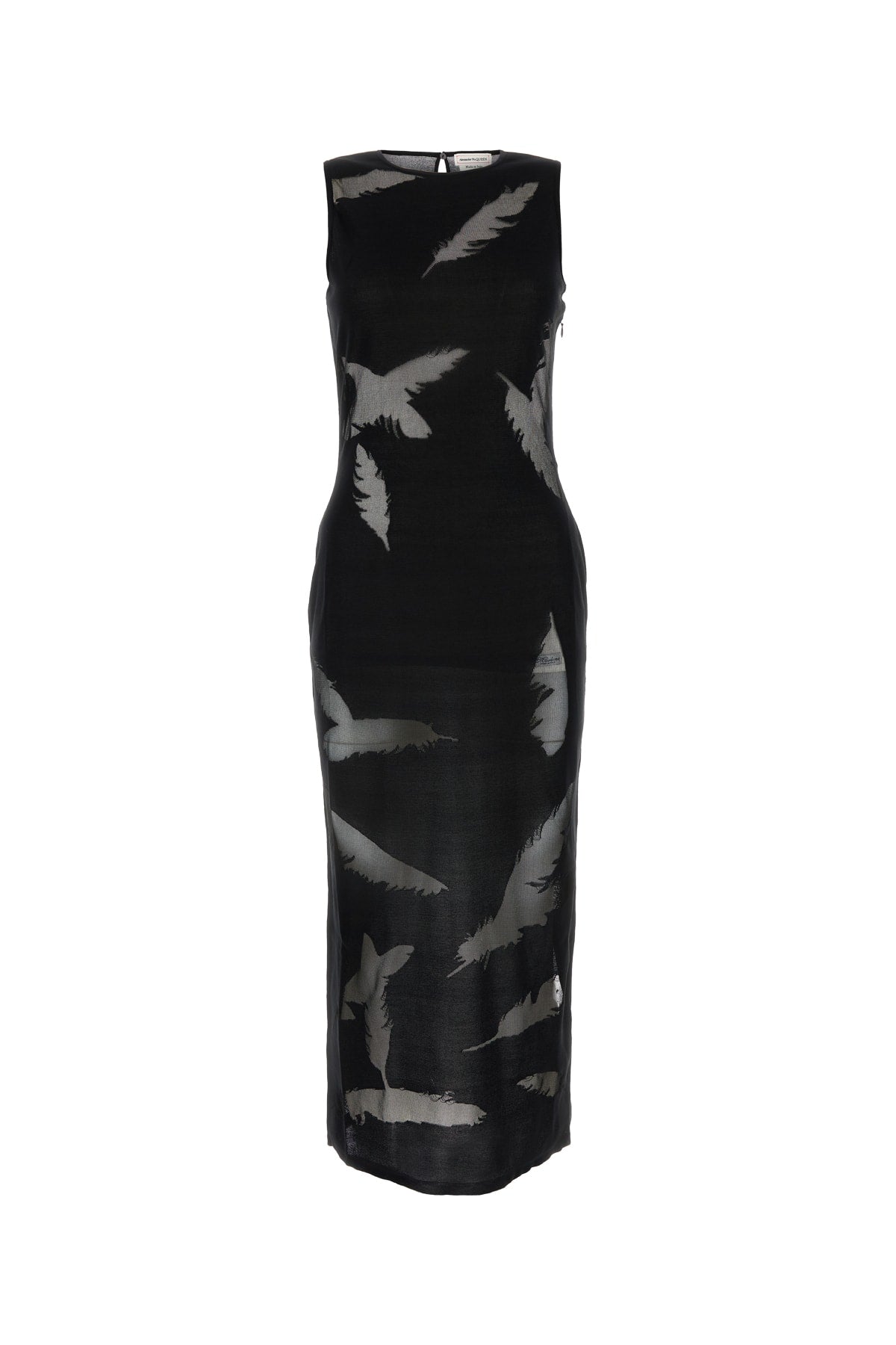 Alexander Mcqueen Women Feathr Intrs Pncl Dr DestGlow