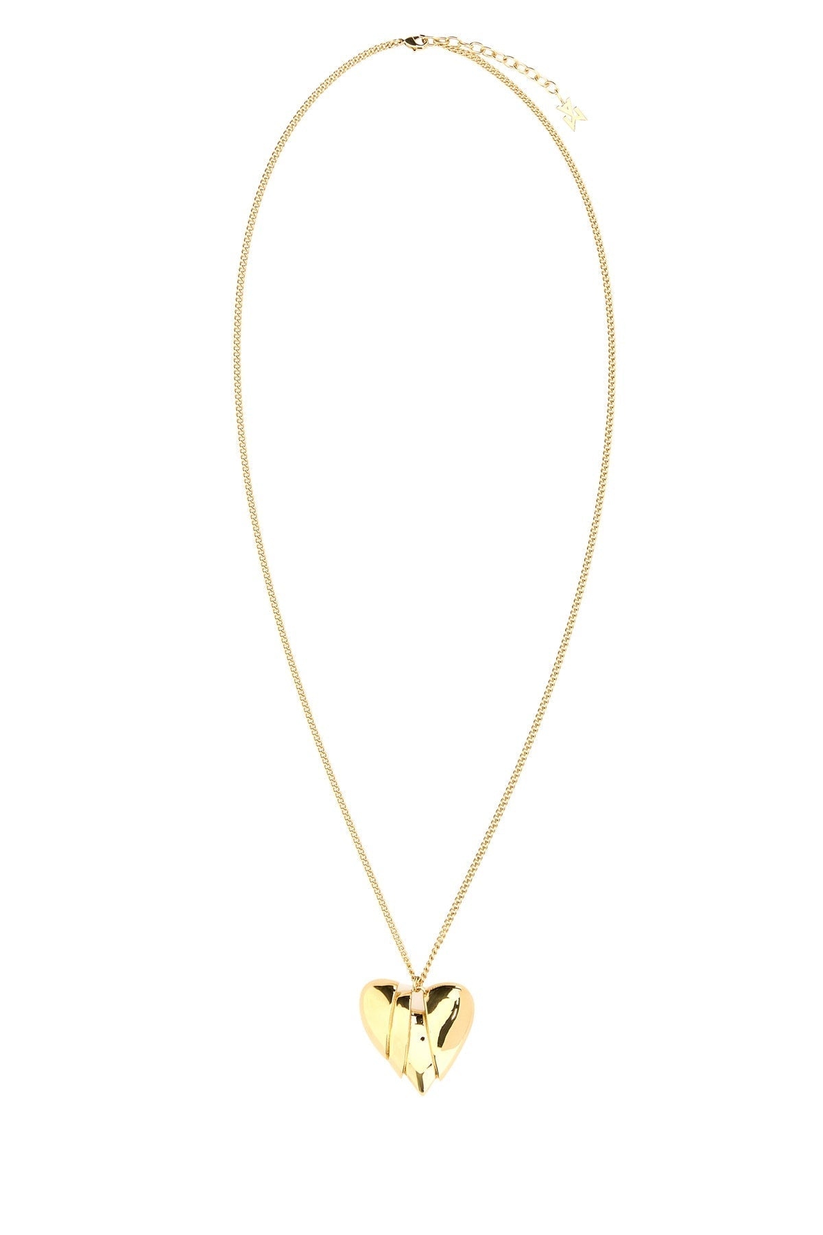 Amina Muaddi Women Heartbreaker Necklace Gold Base by Luosophy