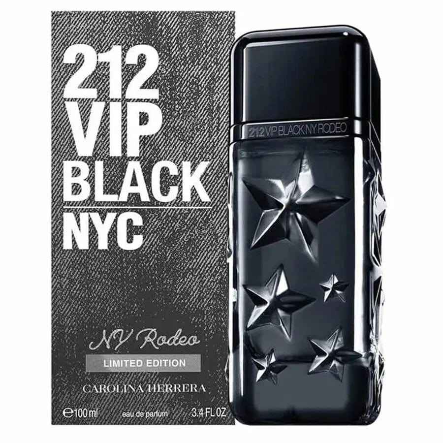 212 Vip Black Rodeo By Carolina Herrera For Men 3.4oz EDP Spray