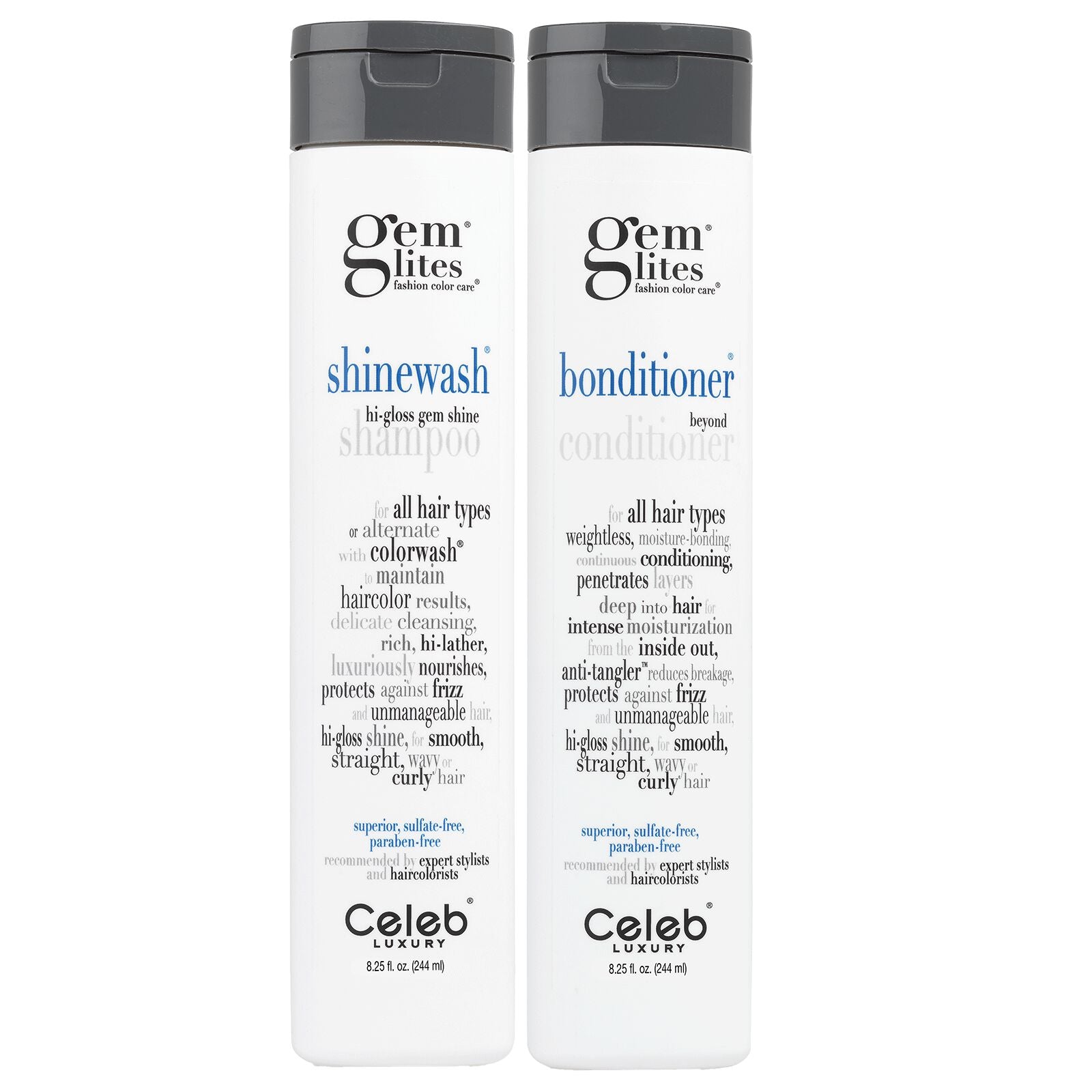 Celeb Luxury Gem Lites SHINEWASH SHAMPOO, 8.25 Oz by Pasteur Pharmacy