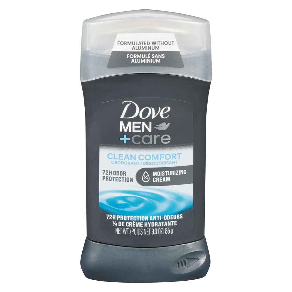 Dove Men Plus Care Clean Comfort Deodorant Stick, 3 Oz