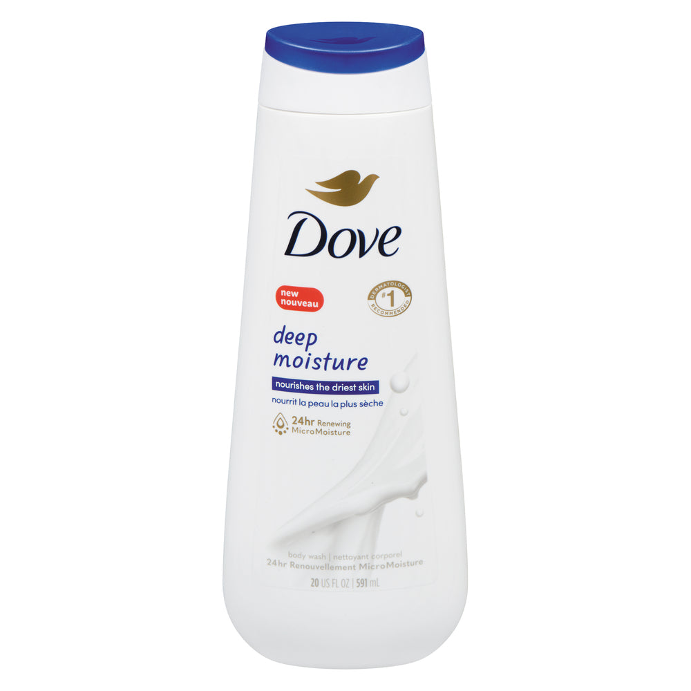 Dove Deep Moisture, Nourishing Body Wash, 22 Fl Oz (650 Ml) by Pasteur Pharmacy